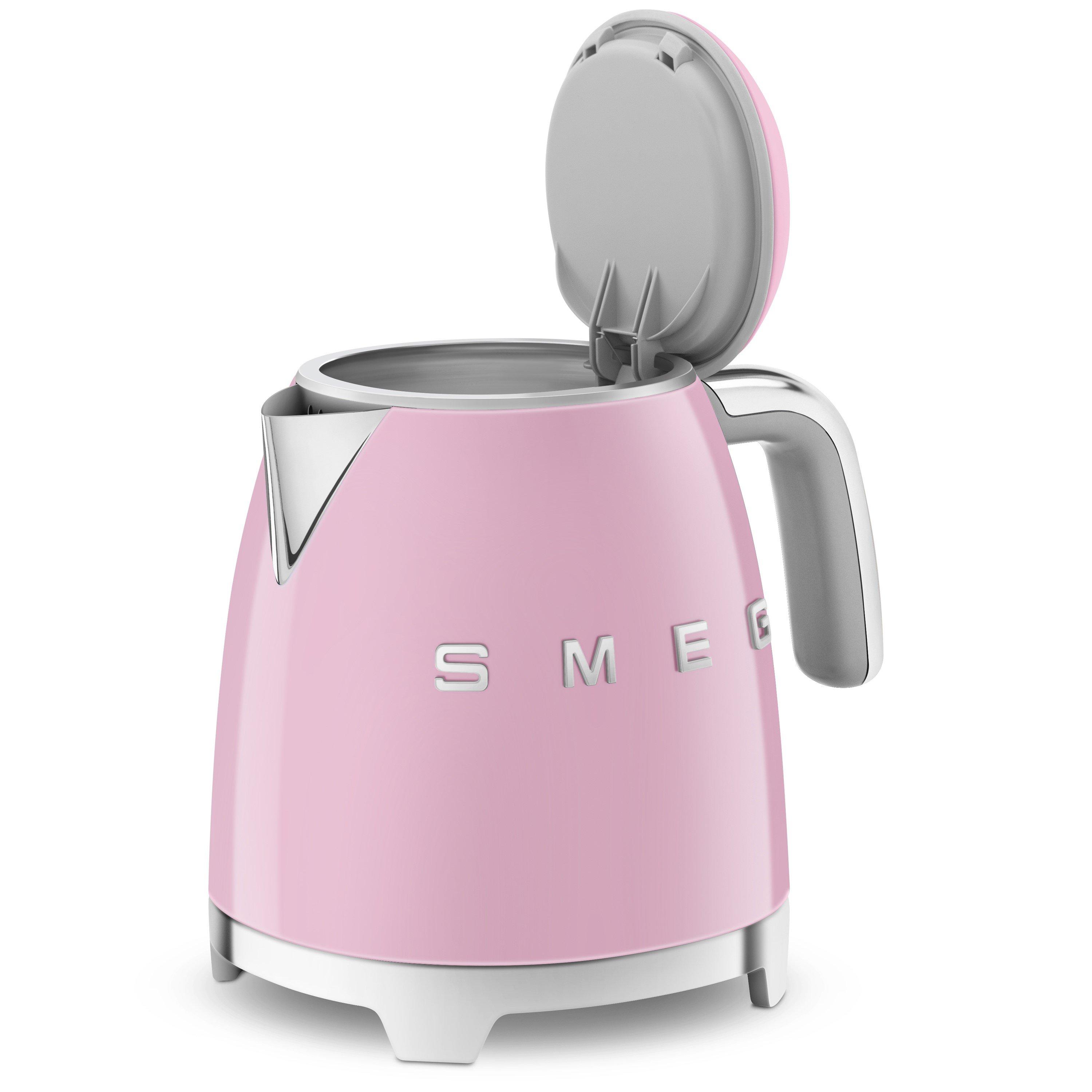 Pink - Smeg - 50s Style Mini Electric Kettle - 6
