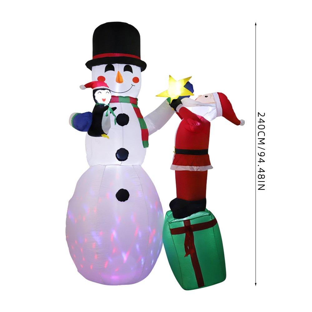 Multi - LIFE IDEAS - 2.4M Christmas Inflatable - 2