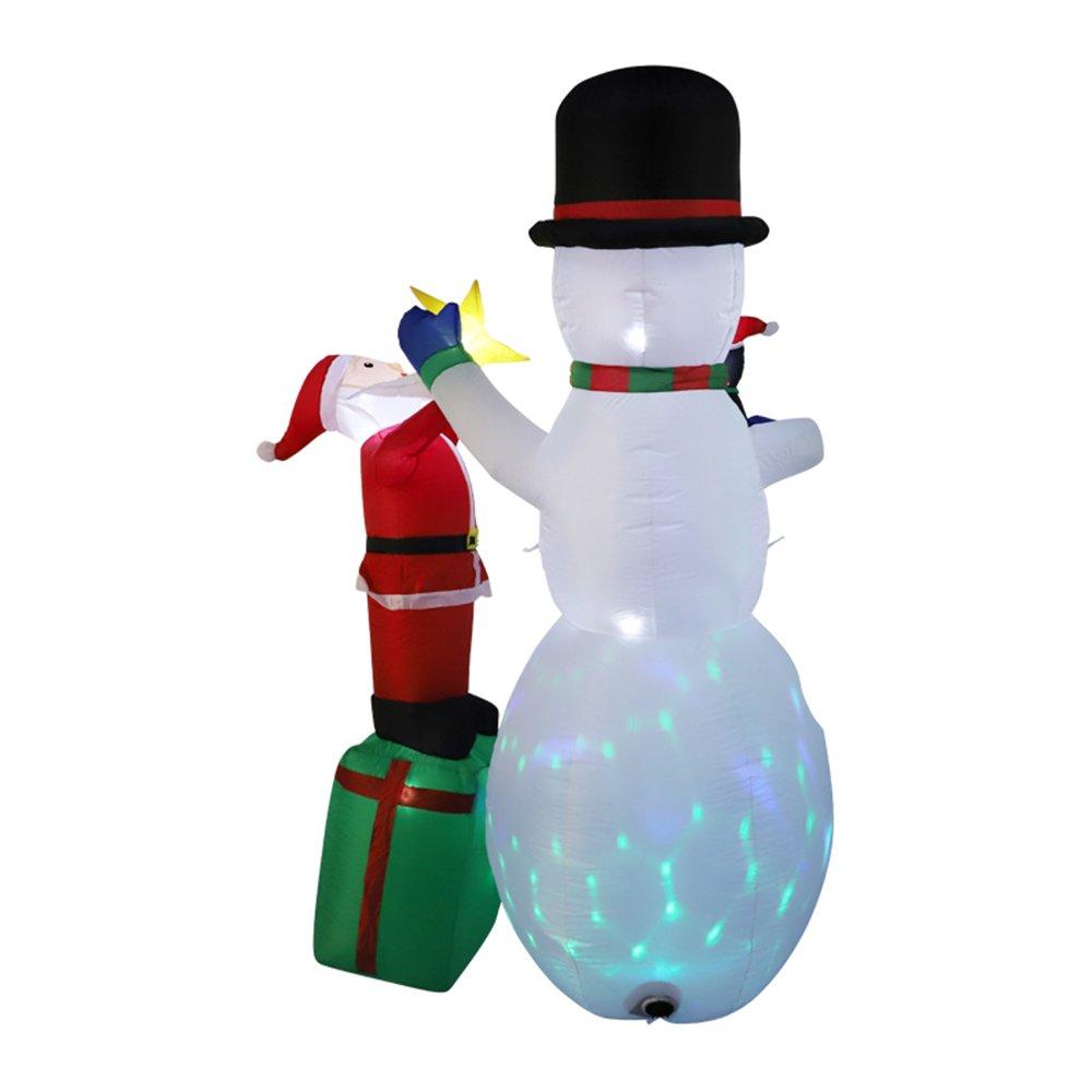 Multi - LIFE IDEAS - 2.4M Christmas Inflatable - 5