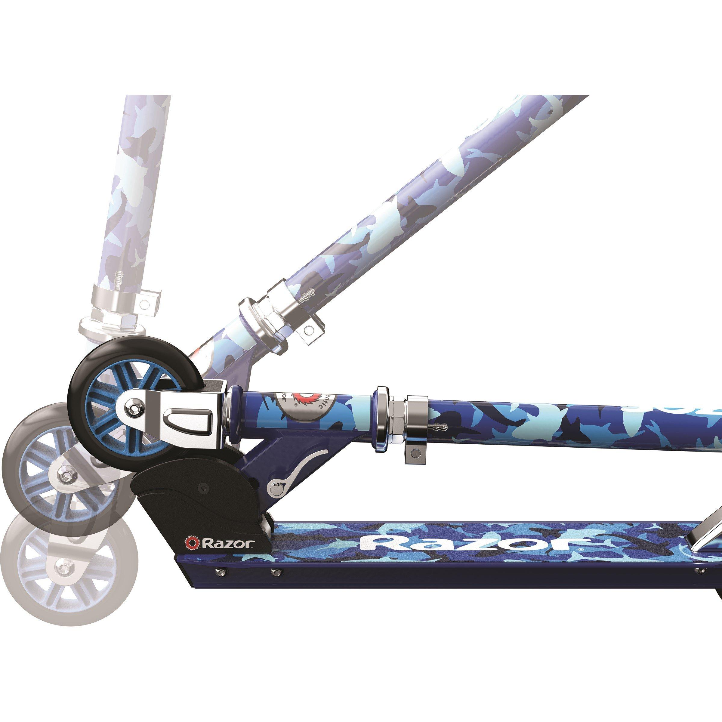 Blue - Razor - SE Shark Camo - 2