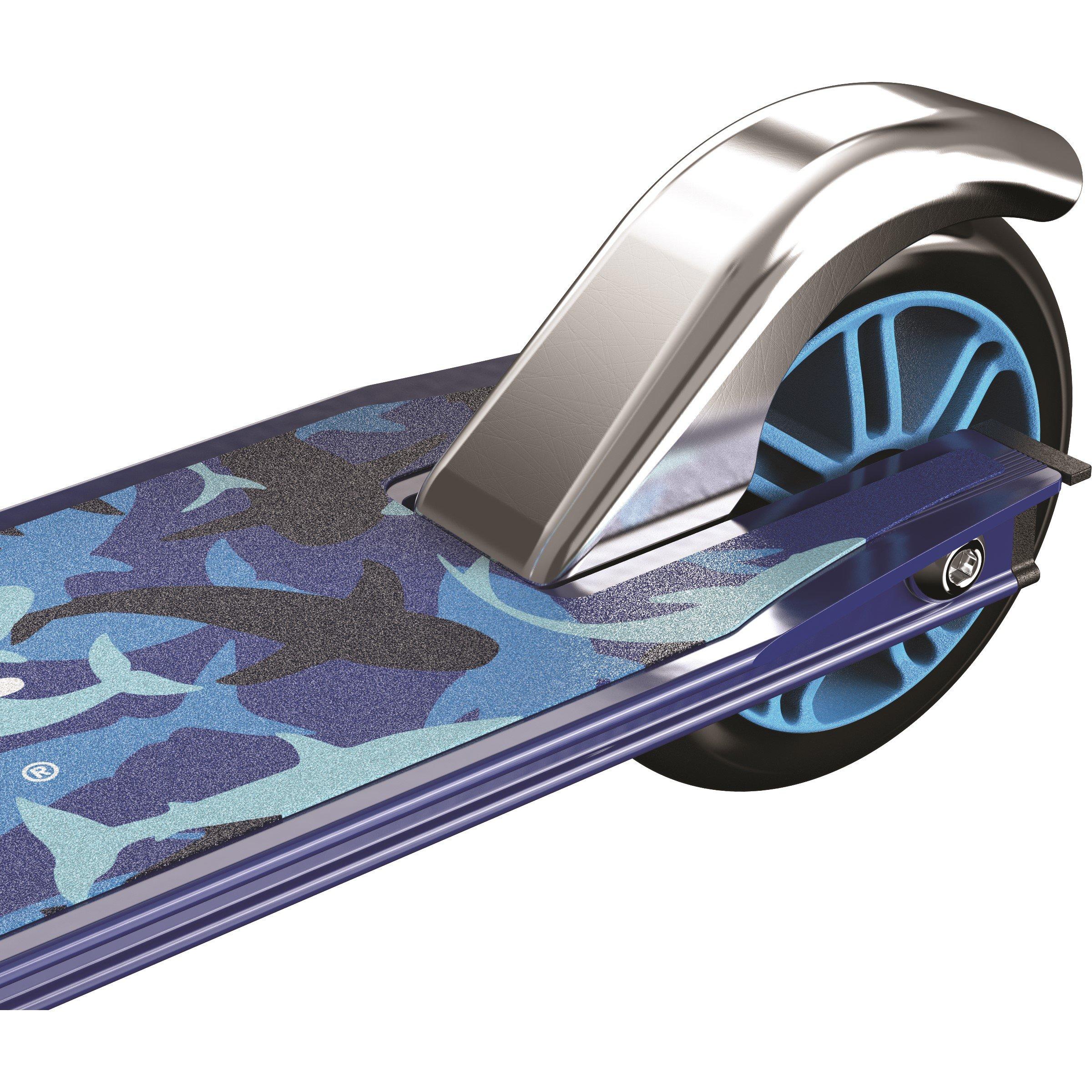 Blue - Razor - SE Shark Camo - 4