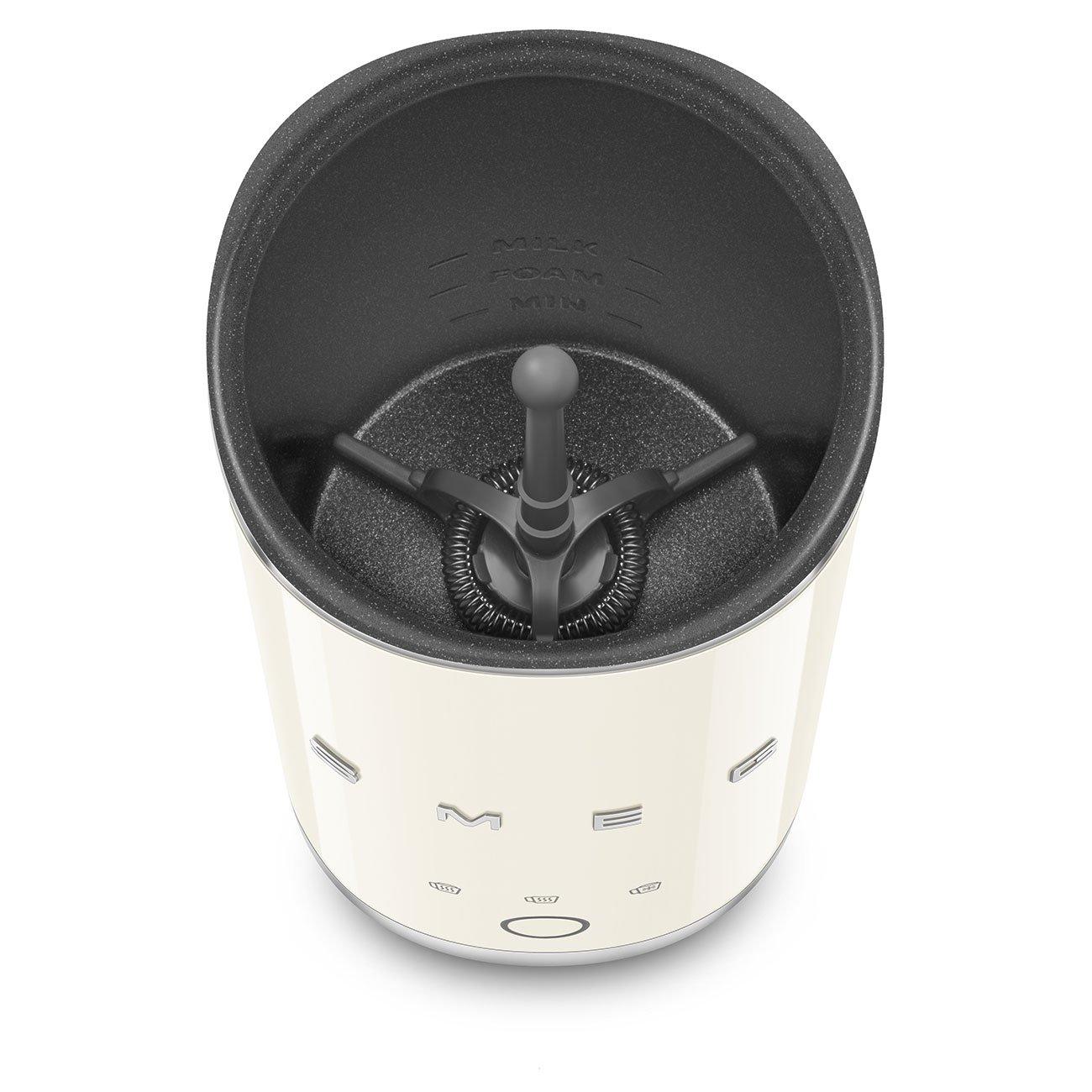 Cream - Smeg - 50s Style Mini Milk Frother - 5