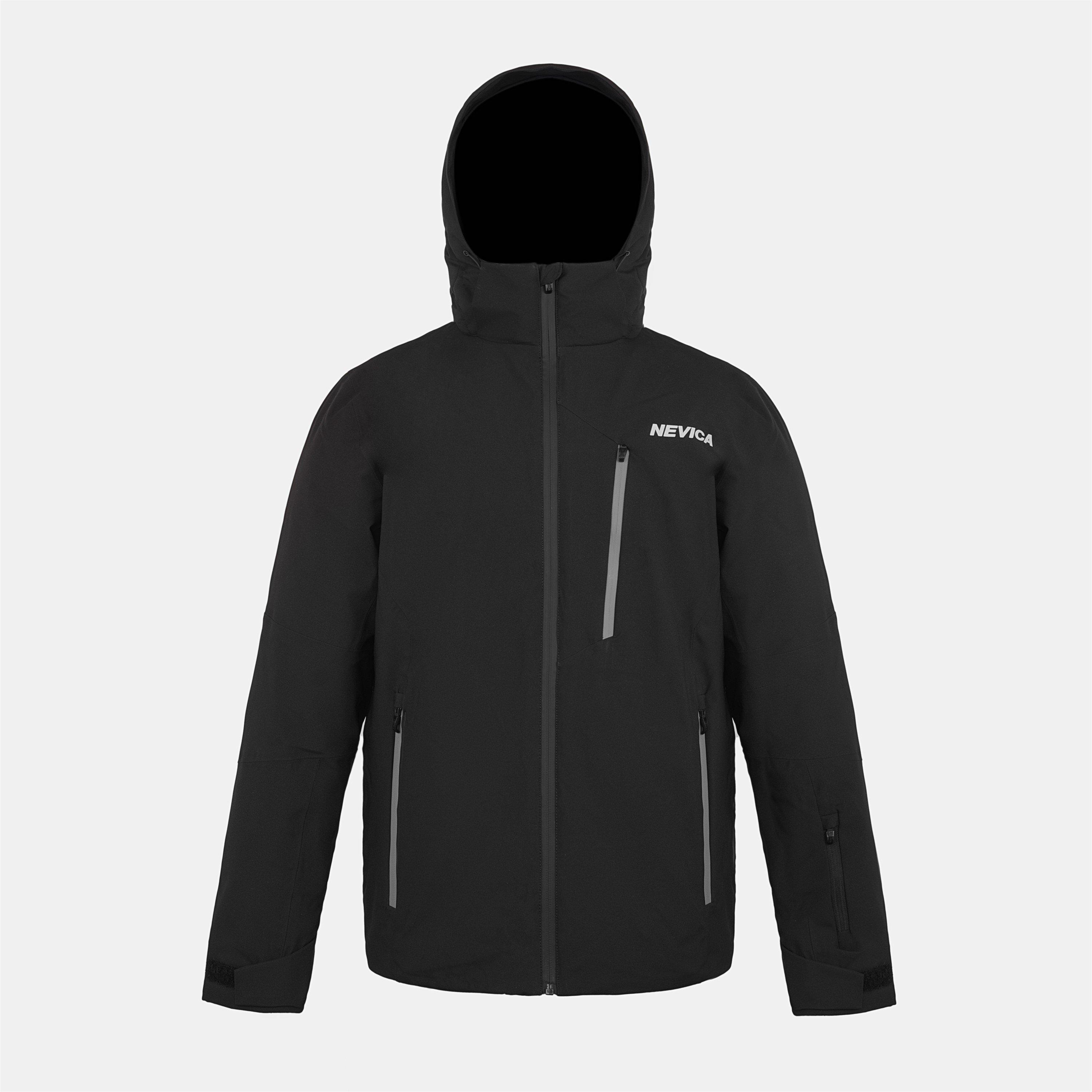 Nevica Men's Meribel Waterproof Windproof Ski Jacket - Black - M