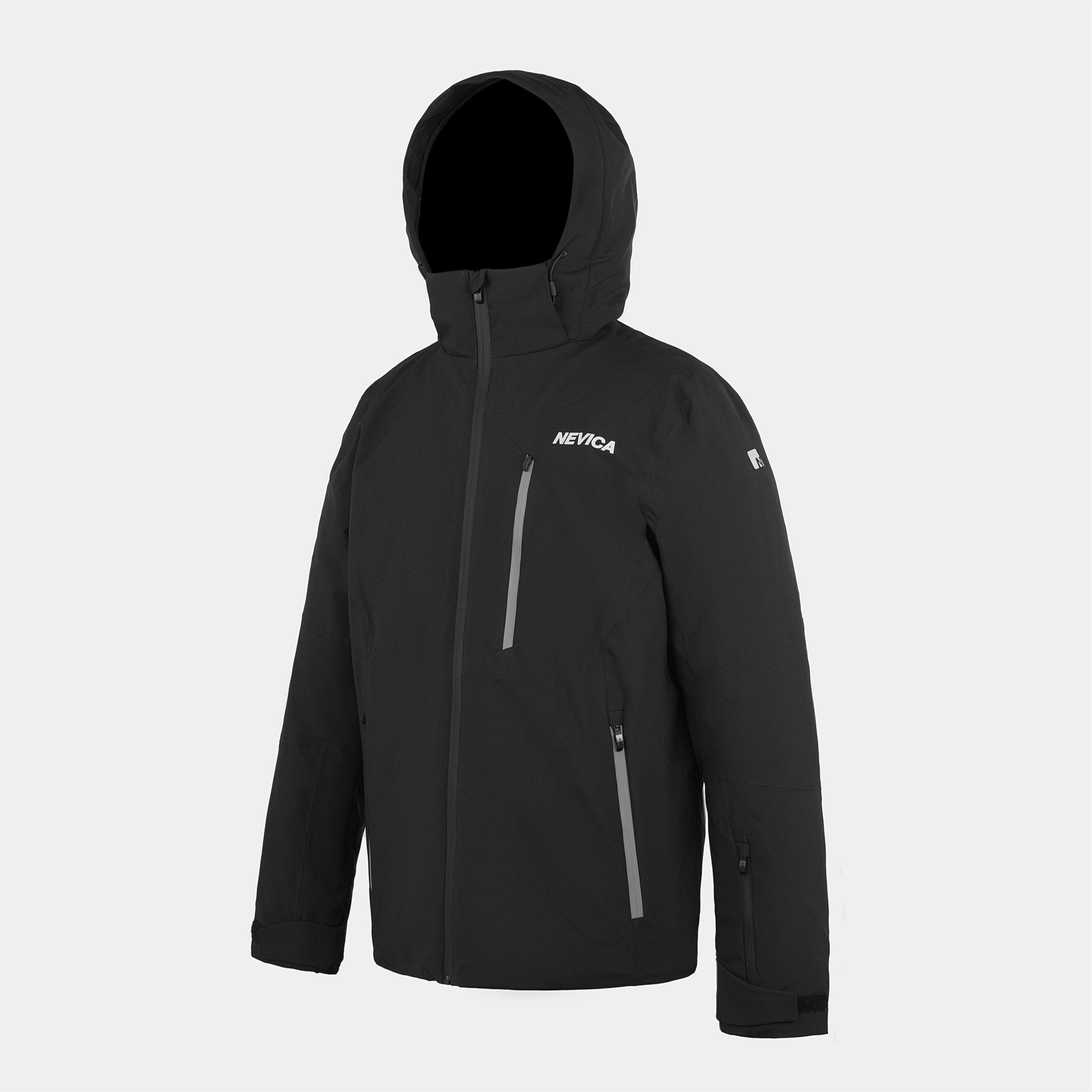 Black - Nevica - Mens Meribel Waterproof Windproof Ski Jacket - 3