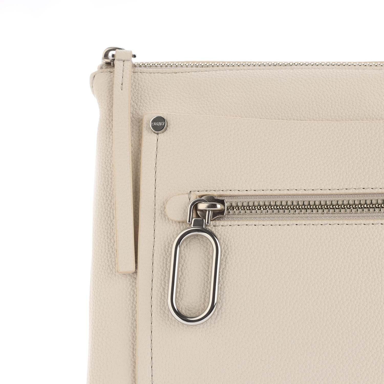 Grey - DKNY - Nala Crossbody Bag - 5