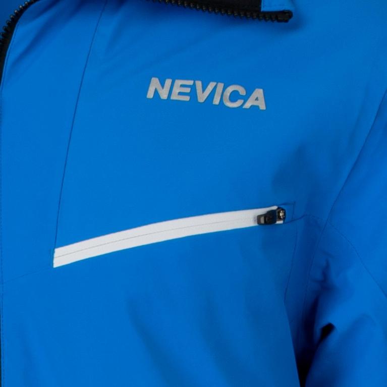 Bleu - Nevica - Sixth June essential logo back sweatshirt in gray - 4