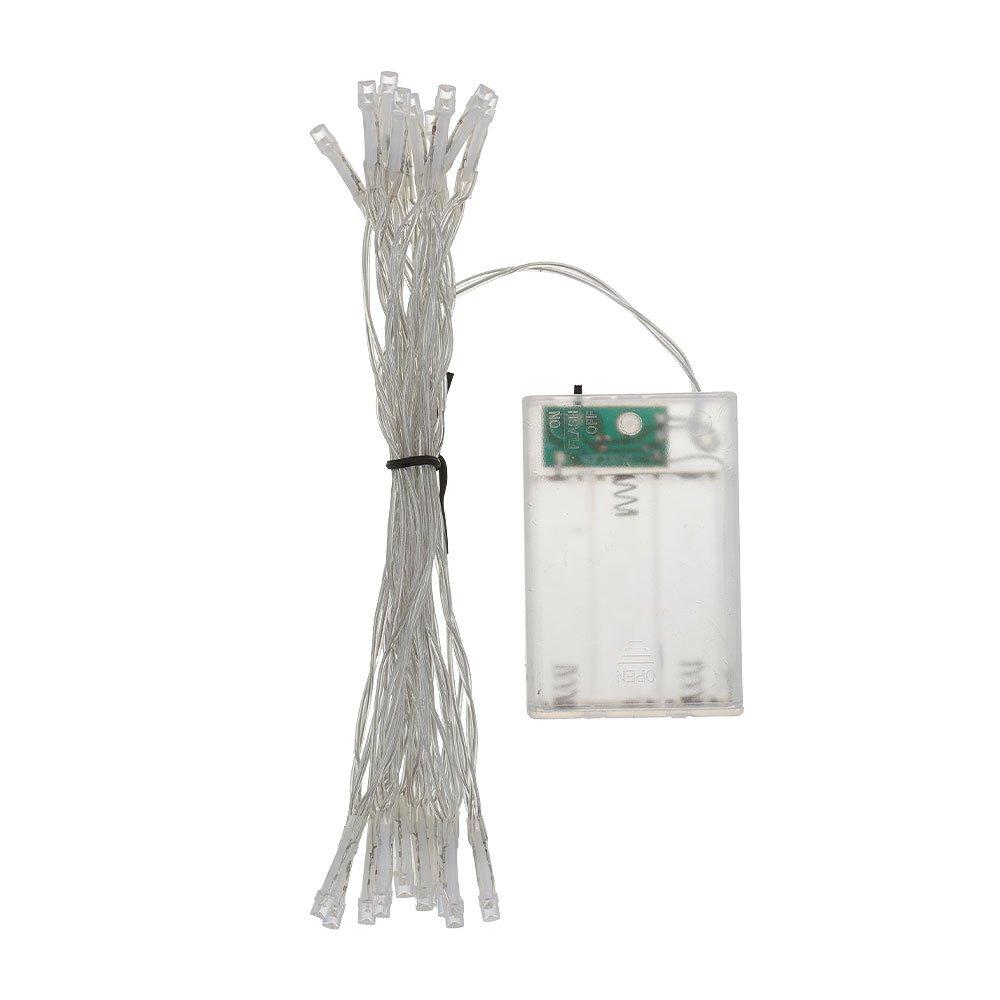 Green - LIFE IDEAS - Tabletop Christmas Tree with LED String Light - 7