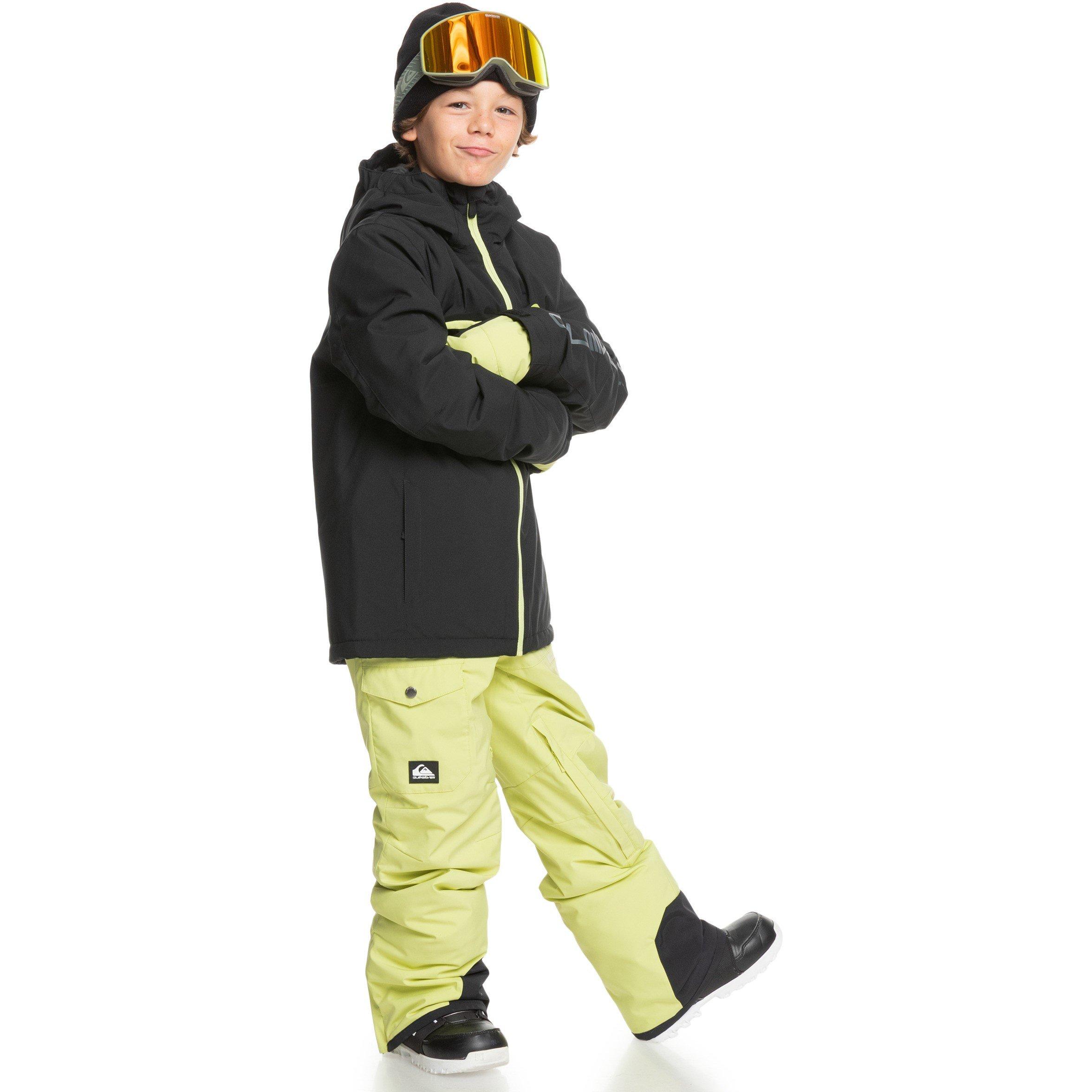 Schwarz/Limette - Quiksilver - Quik Morton Ski Jacket - 4
