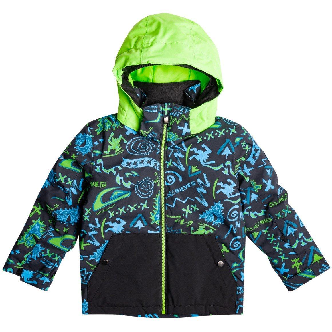 Blue - Quiksilver - Kids' Quik Mission Waterproof Insulated Ski Jacket - 1