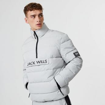 Jack Wills Jack Half-Zip Puffer Jacket