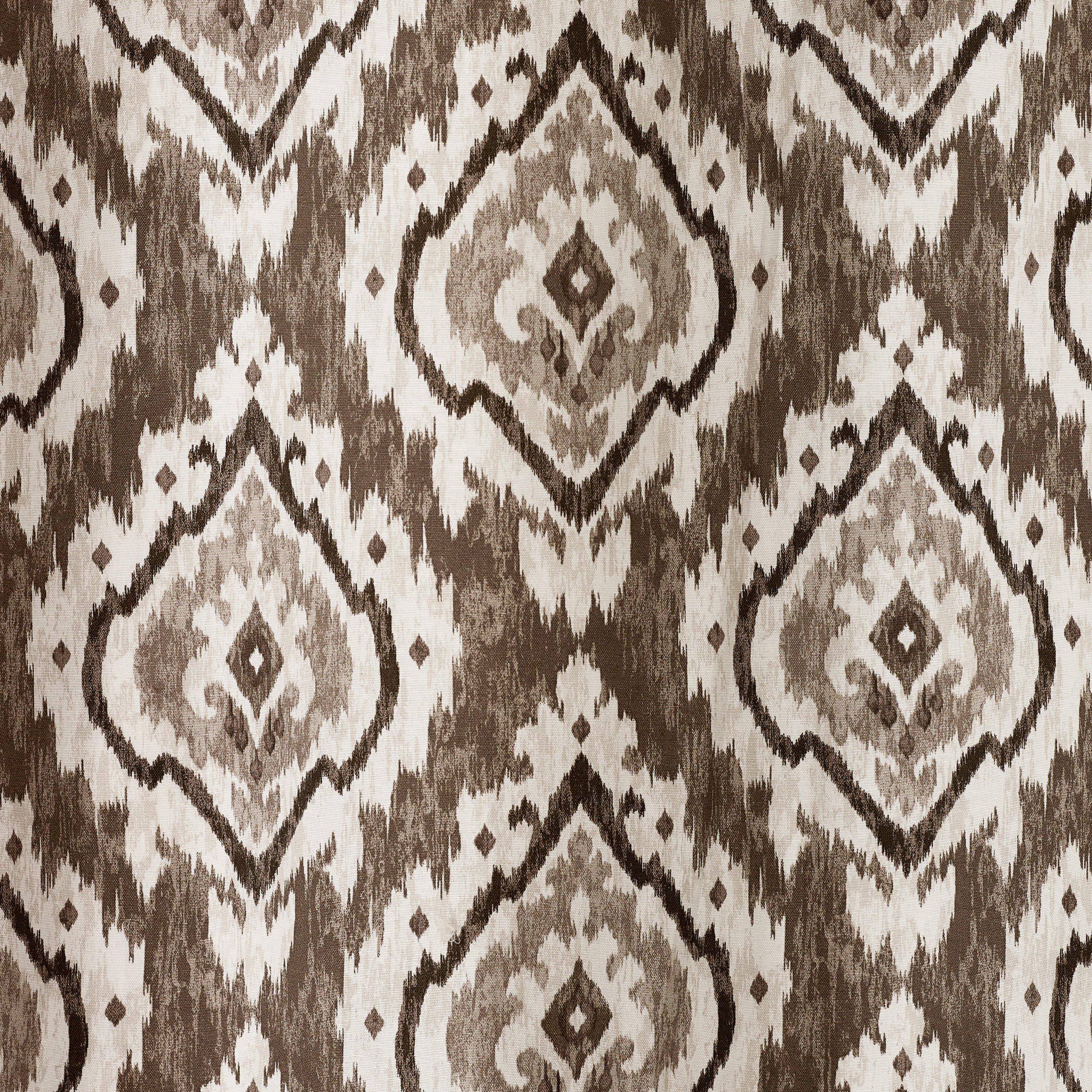 Natural - Pineapple Elephant - Suri Geo Lined Eyelet Curtains - 3