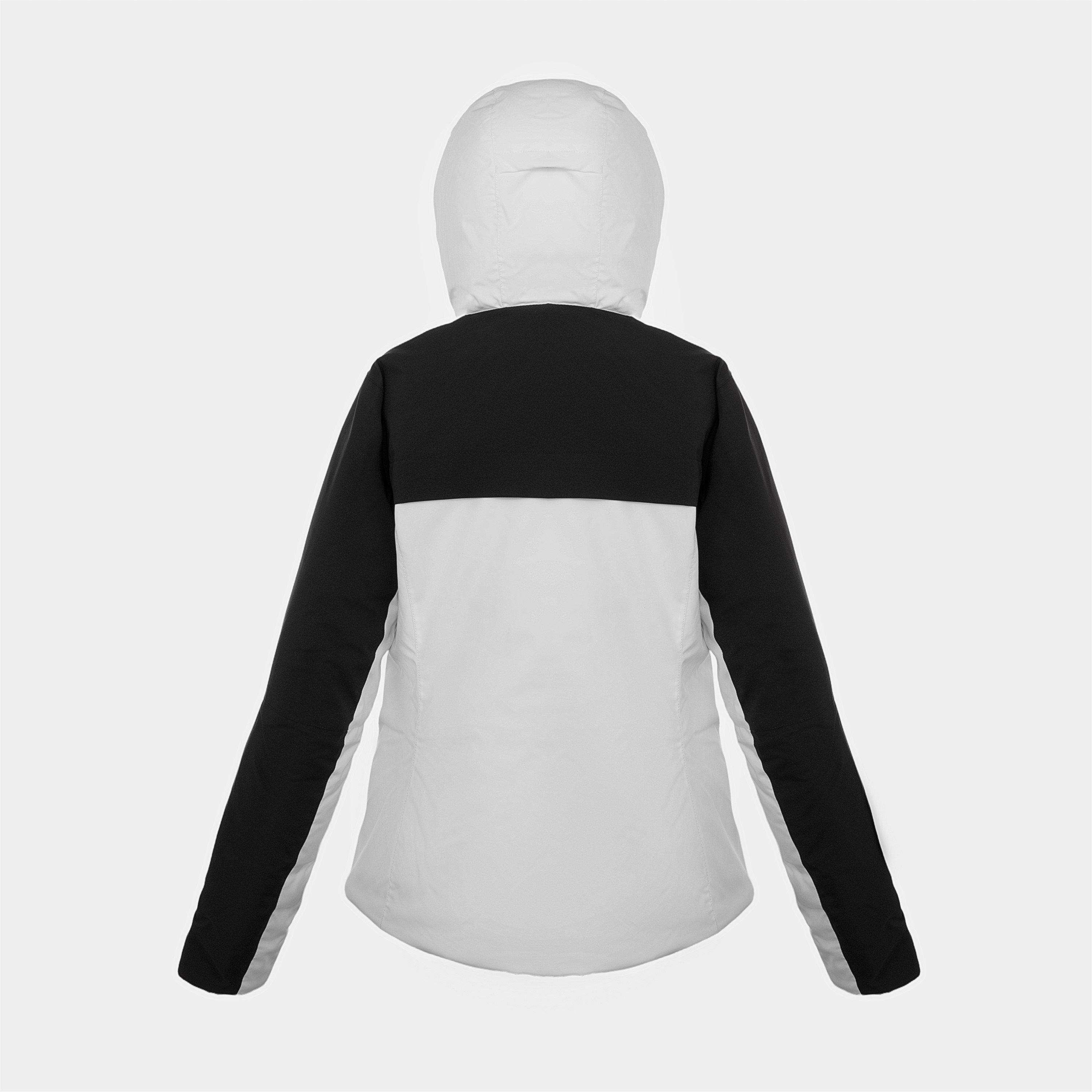 White - Nevica - Womens Meribel Waterproof Windproof Hooded Ski Jacket - 2