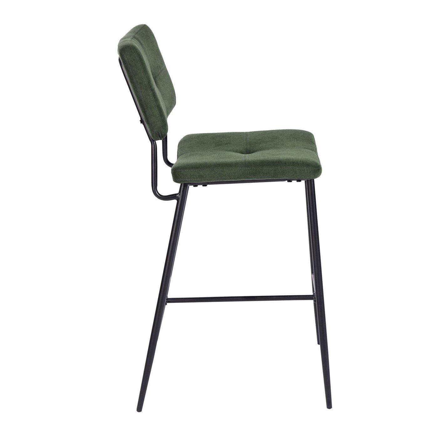 Green - Urban Meuble - Modern Metal Frame Bar Stool - 5