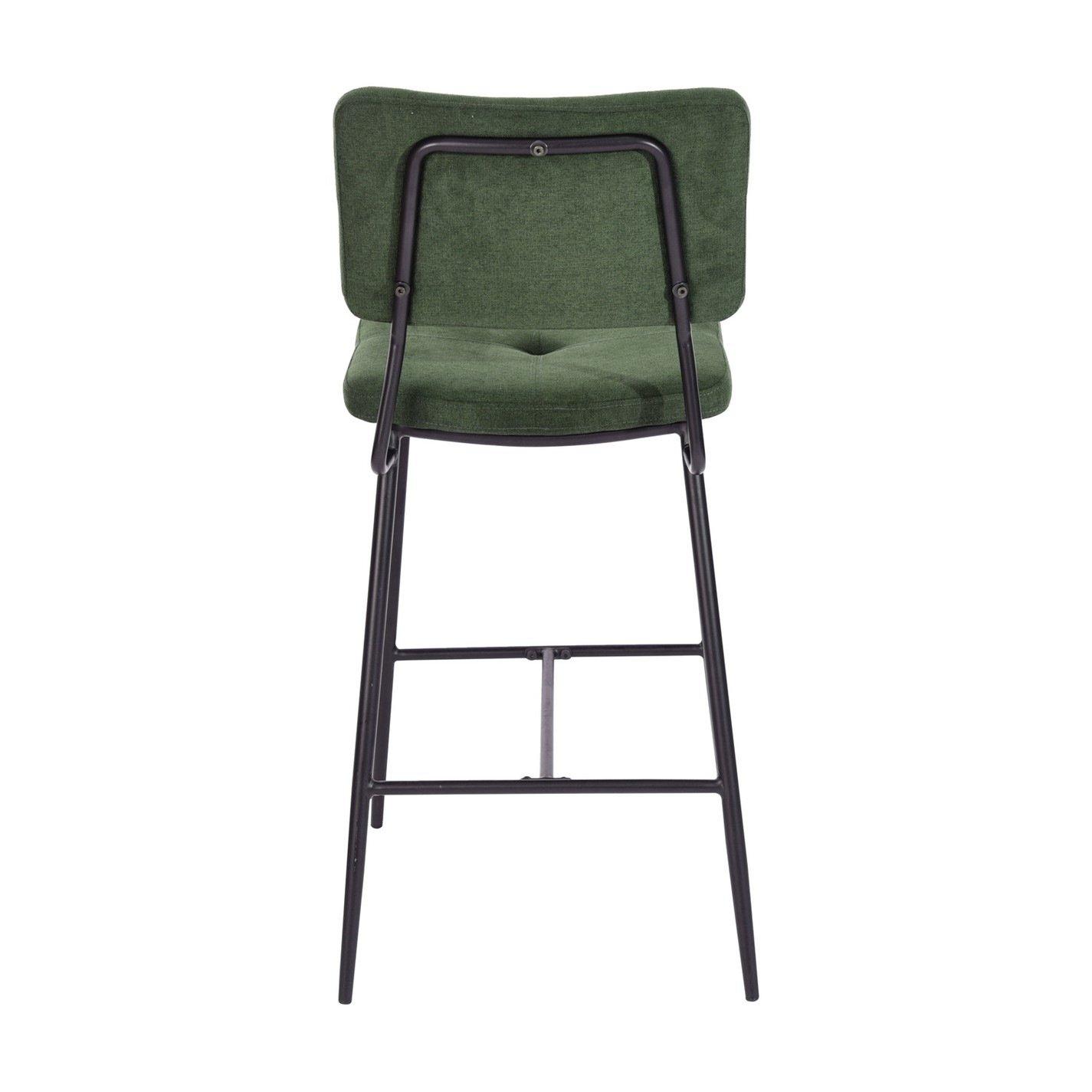 Green - Urban Meuble - Modern Metal Frame Bar Stool - 6