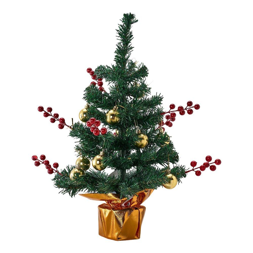 Green - LIFE IDEAS - 60cm Christmas Tree with String Light - 4