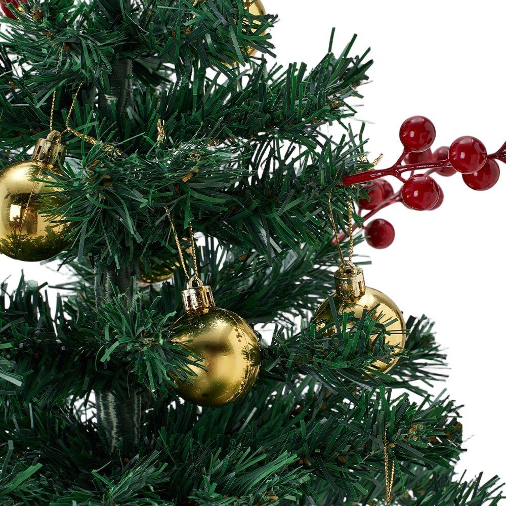 Green - LIFE IDEAS - 60cm Christmas Tree with String Light - 6