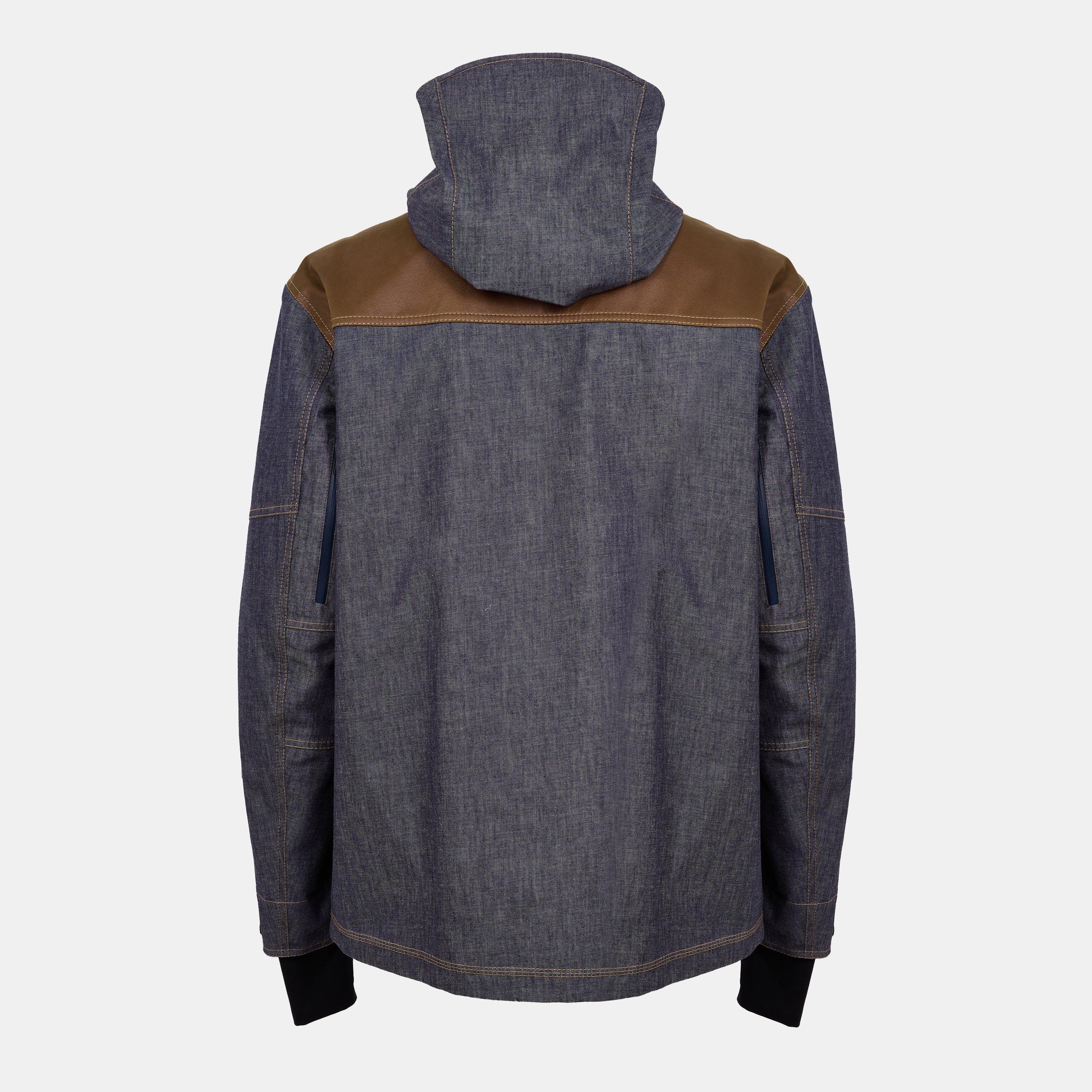 Denim 989 - Moncler Grenoble - Men's G Hood Denim Ski Jacket - 2