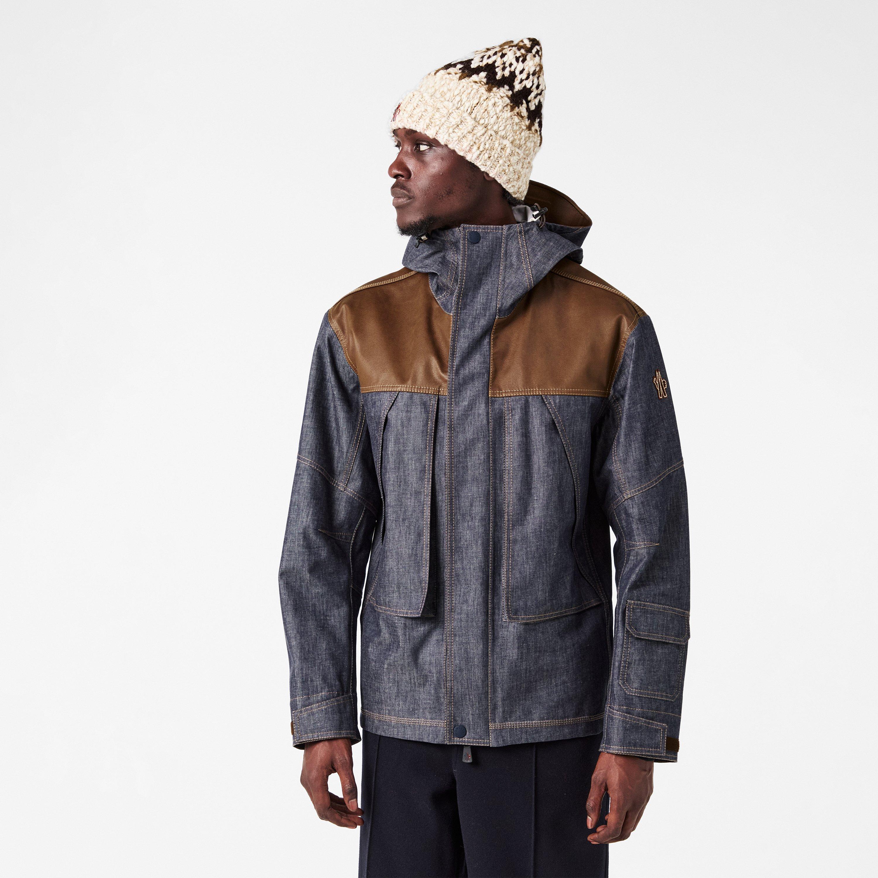 Denim 989 - Moncler Grenoble - Men's G Hood Denim Ski Jacket - 3
