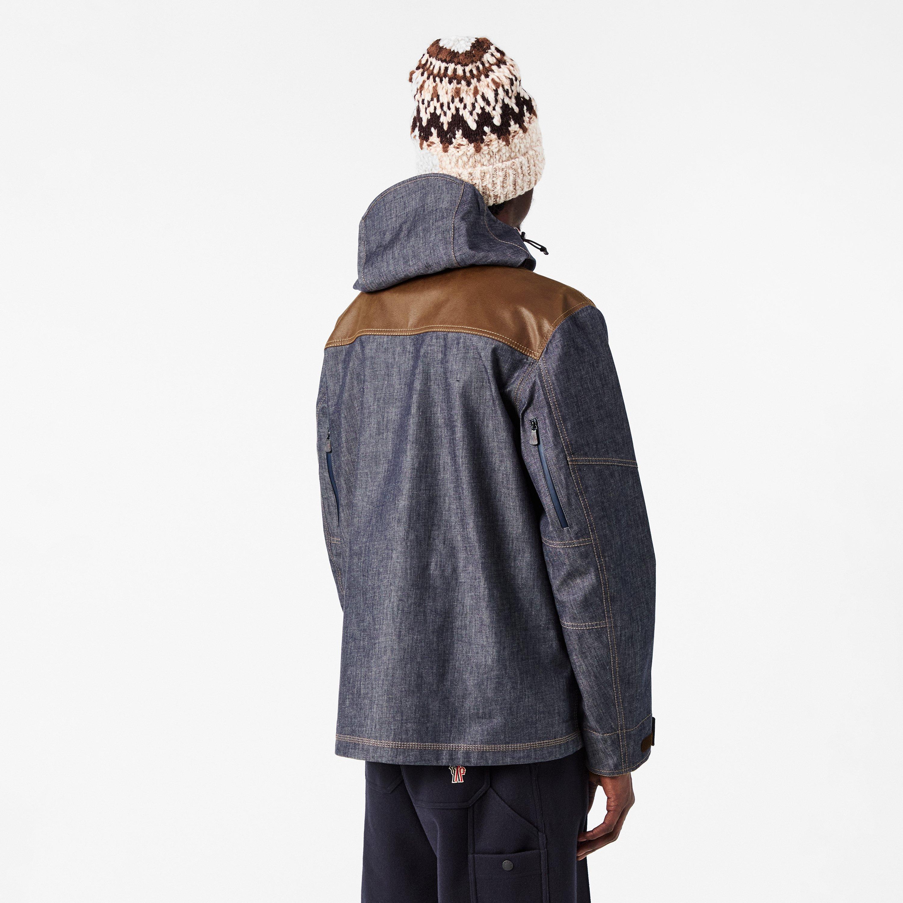 Denim 989 - Moncler Grenoble - Men's G Hood Denim Ski Jacket - 4
