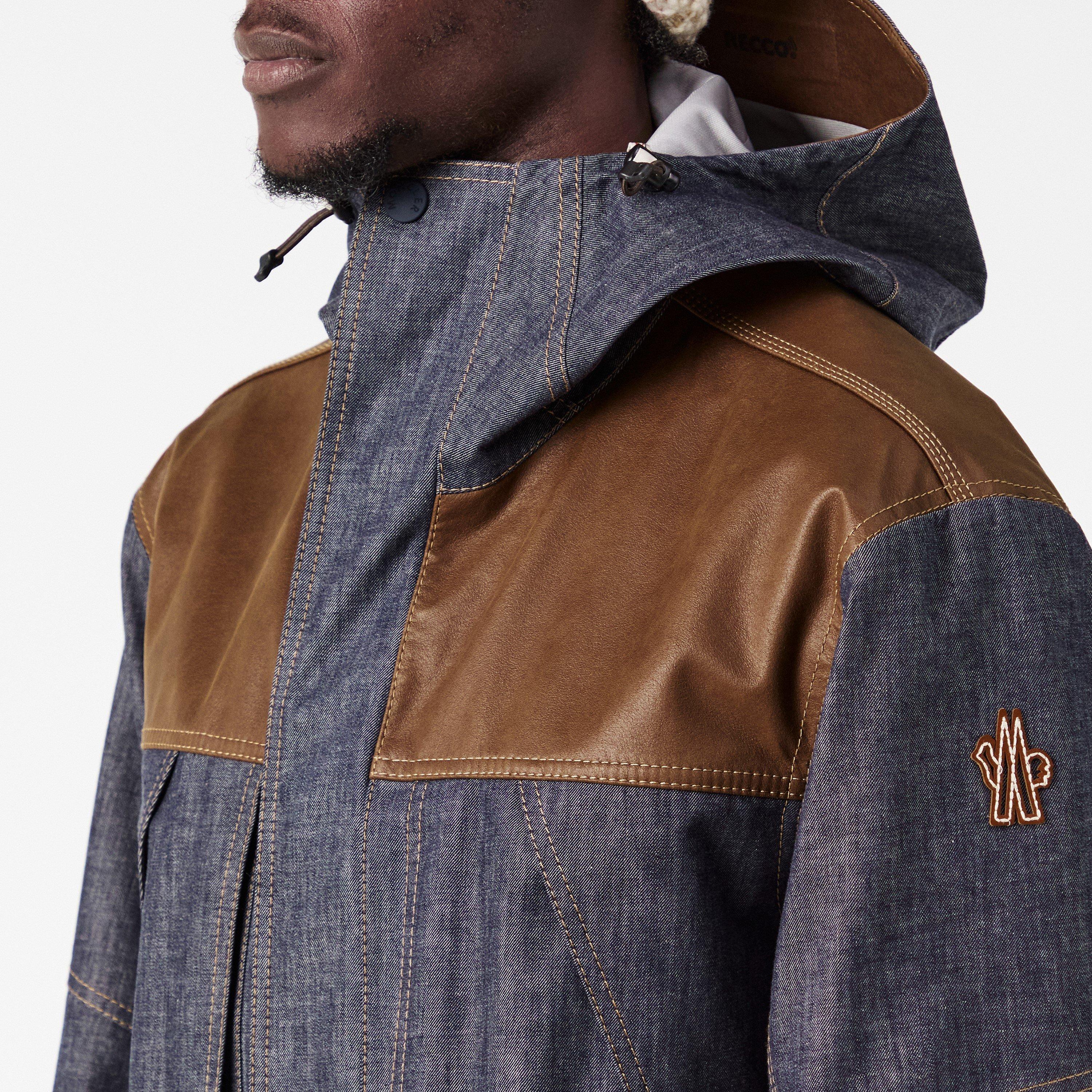 Denim 989 - Moncler Grenoble - Men's G Hood Denim Ski Jacket - 5