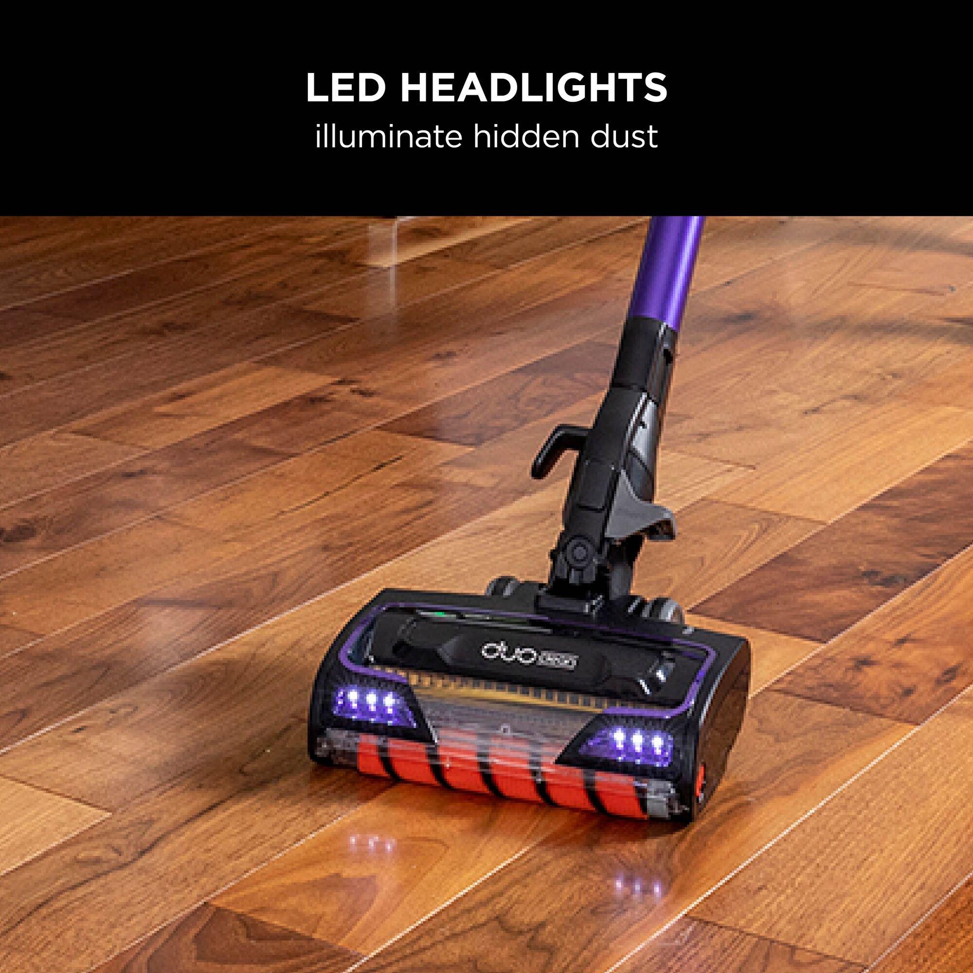 Black - Shark - Anti Hair Wrap Corded Stick Vacuum Cleaner HZ500UK - 6