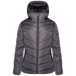 Dare2B Reputable Insulated Quilted Hooded Jacket