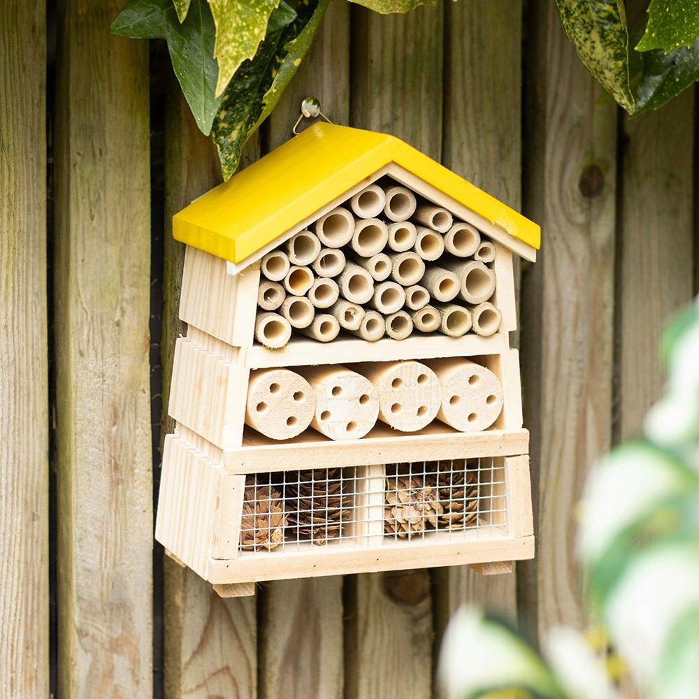 White - Something Different - Wooden Honey Bee Insect House - 1