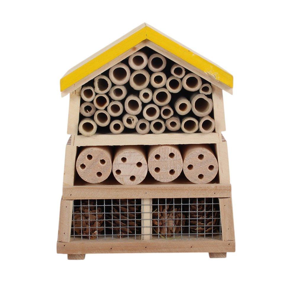 White - Something Different - Wooden Honey Bee Insect House - 2