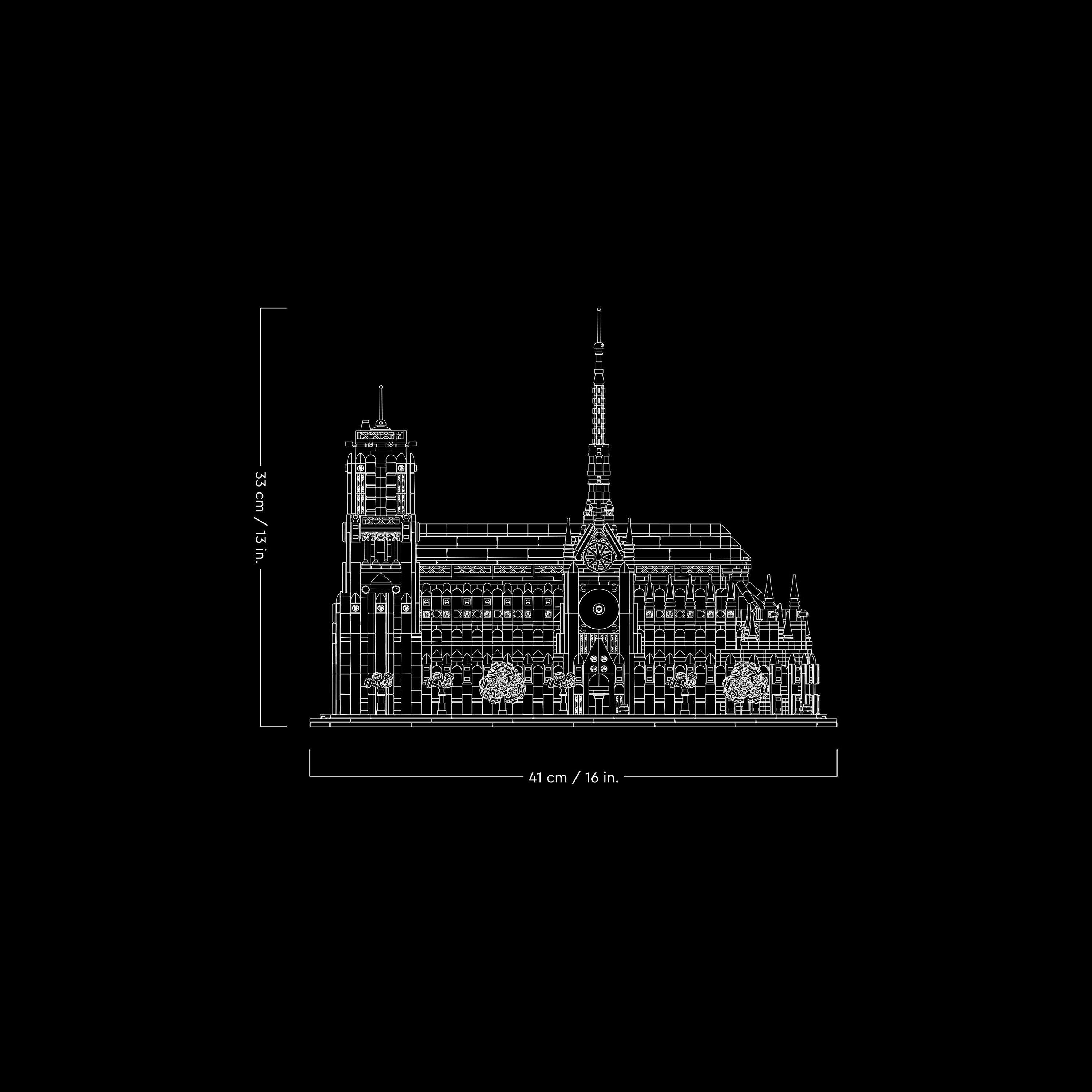 Merchandise - LEGO - Architecture 21061 Notre-Dame de Paris - 8