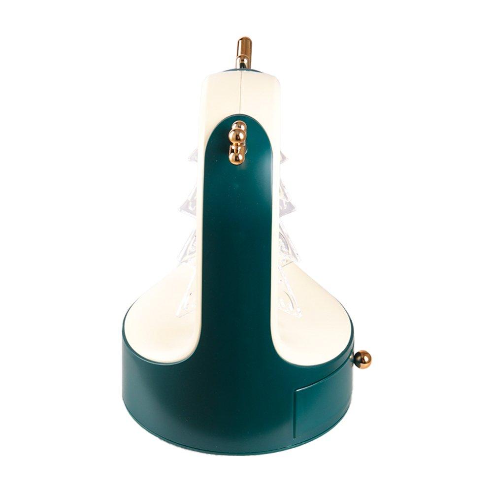 Green - LIFE IDEAS - Tree Desktop Jewelry Display with Drawer - 5