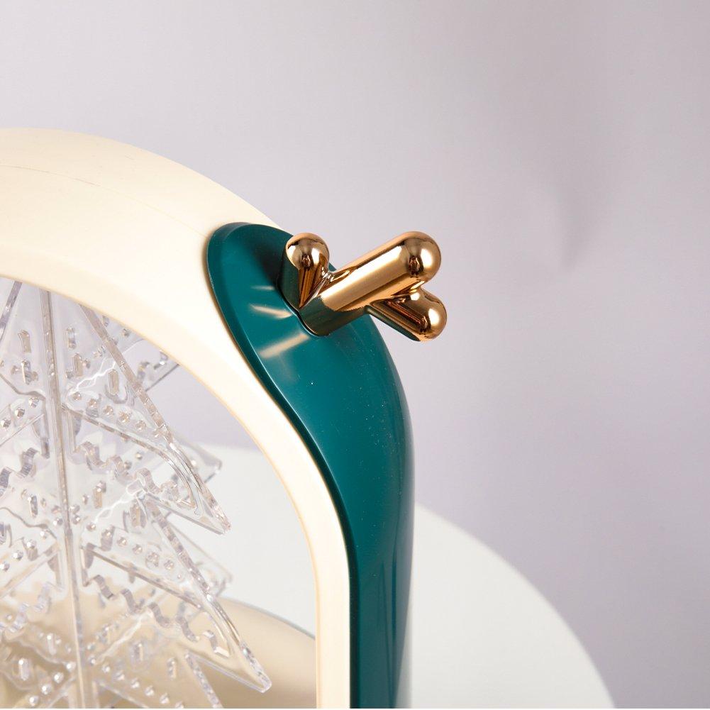 Green - LIFE IDEAS - Tree Desktop Jewelry Display with Drawer - 7