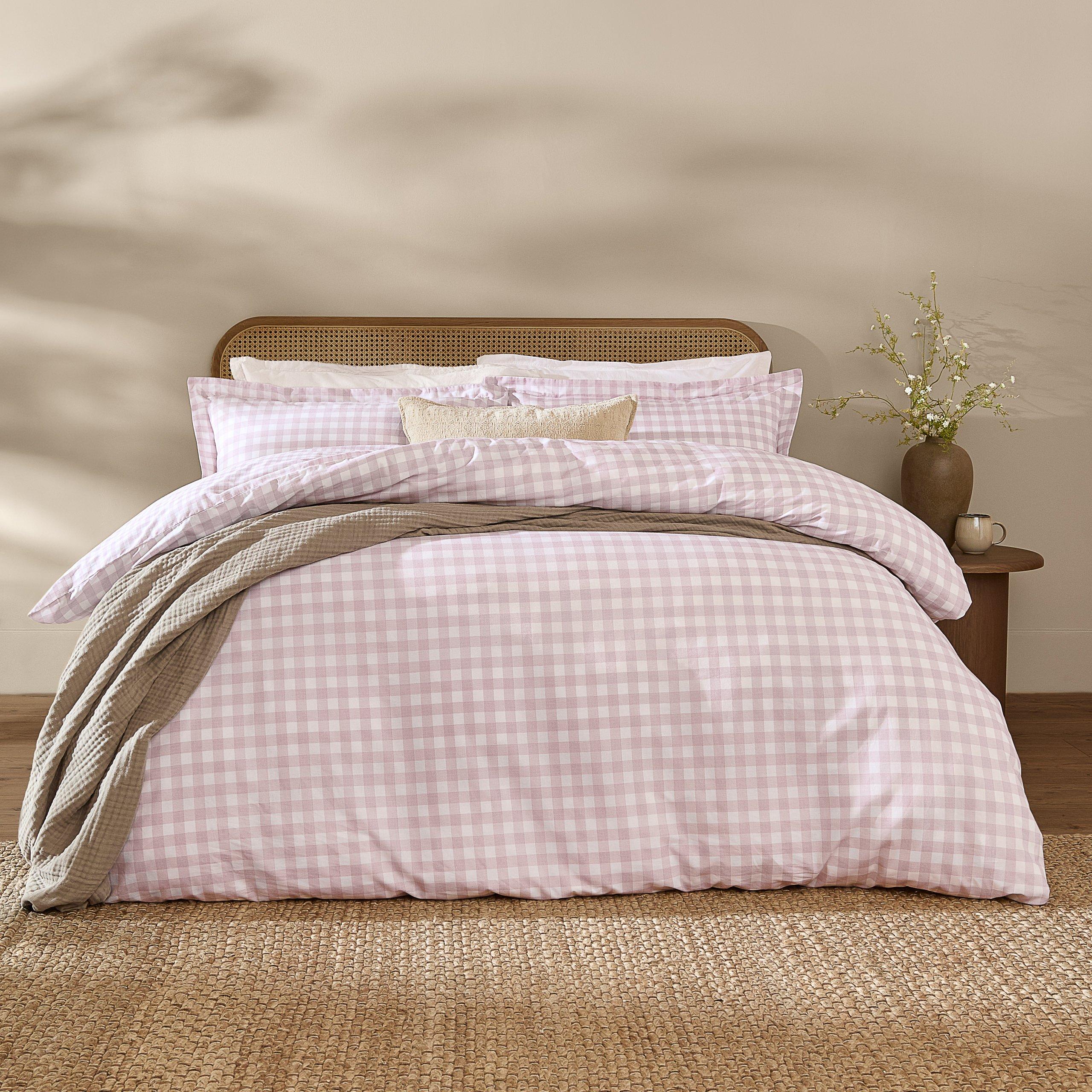 Sugared Almond - Yard - Barton Gingham Check Duvet Set - 1