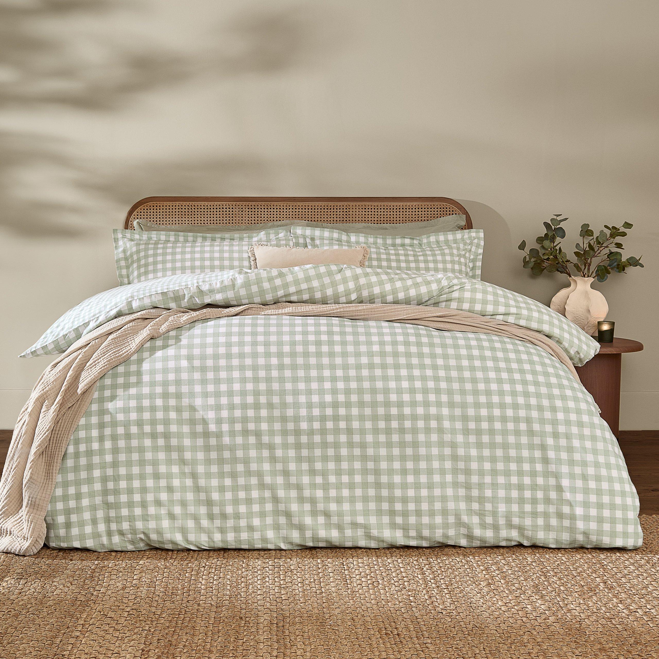 Eucalyptus - Yard - Barton Gingham Check Duvet Set - 2