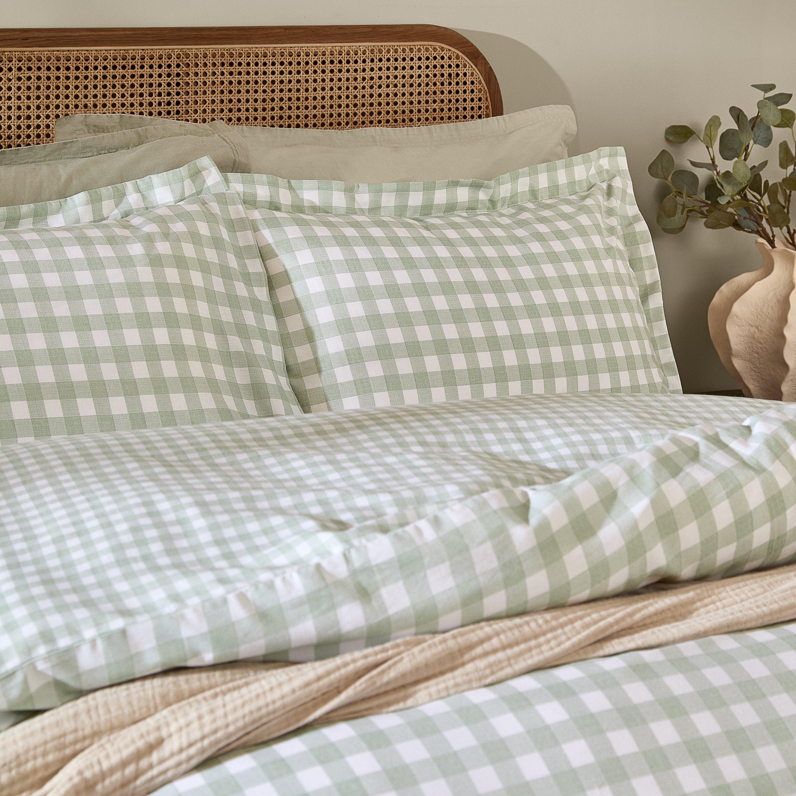 Eucalyptus - Yard - Barton Gingham Check Duvet Set - 3