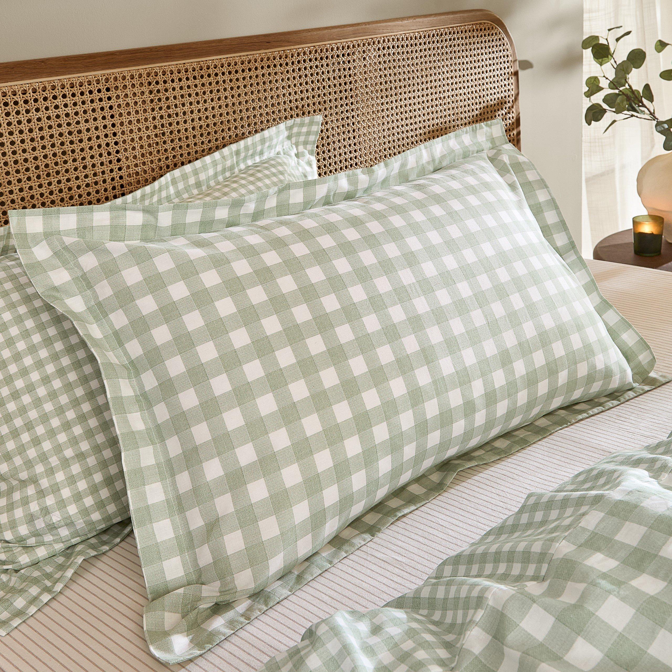 Eucalyptus - Yard - Barton Gingham Check Duvet Set - 4
