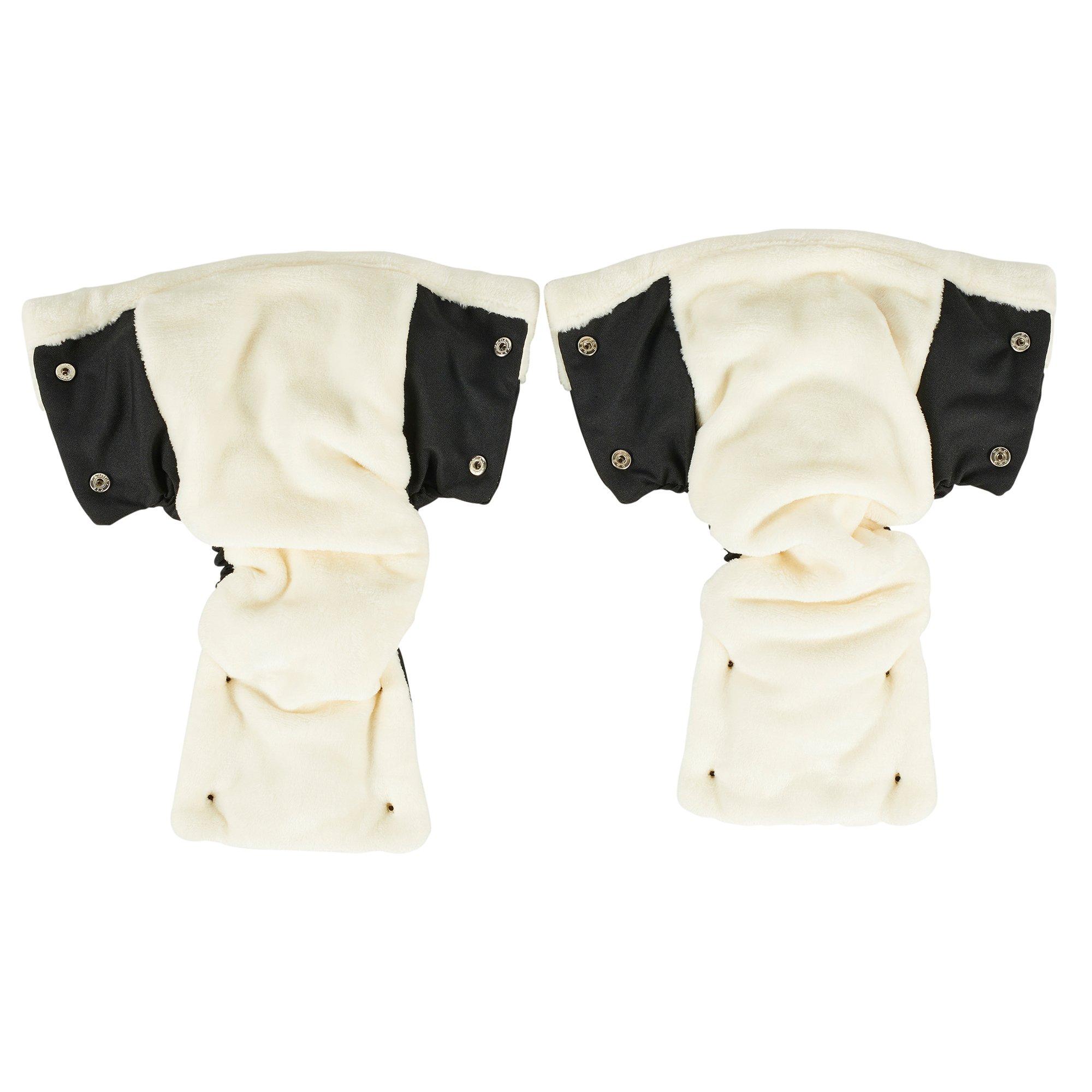 Black - Ickle Bubba - Pram Mitts - 2