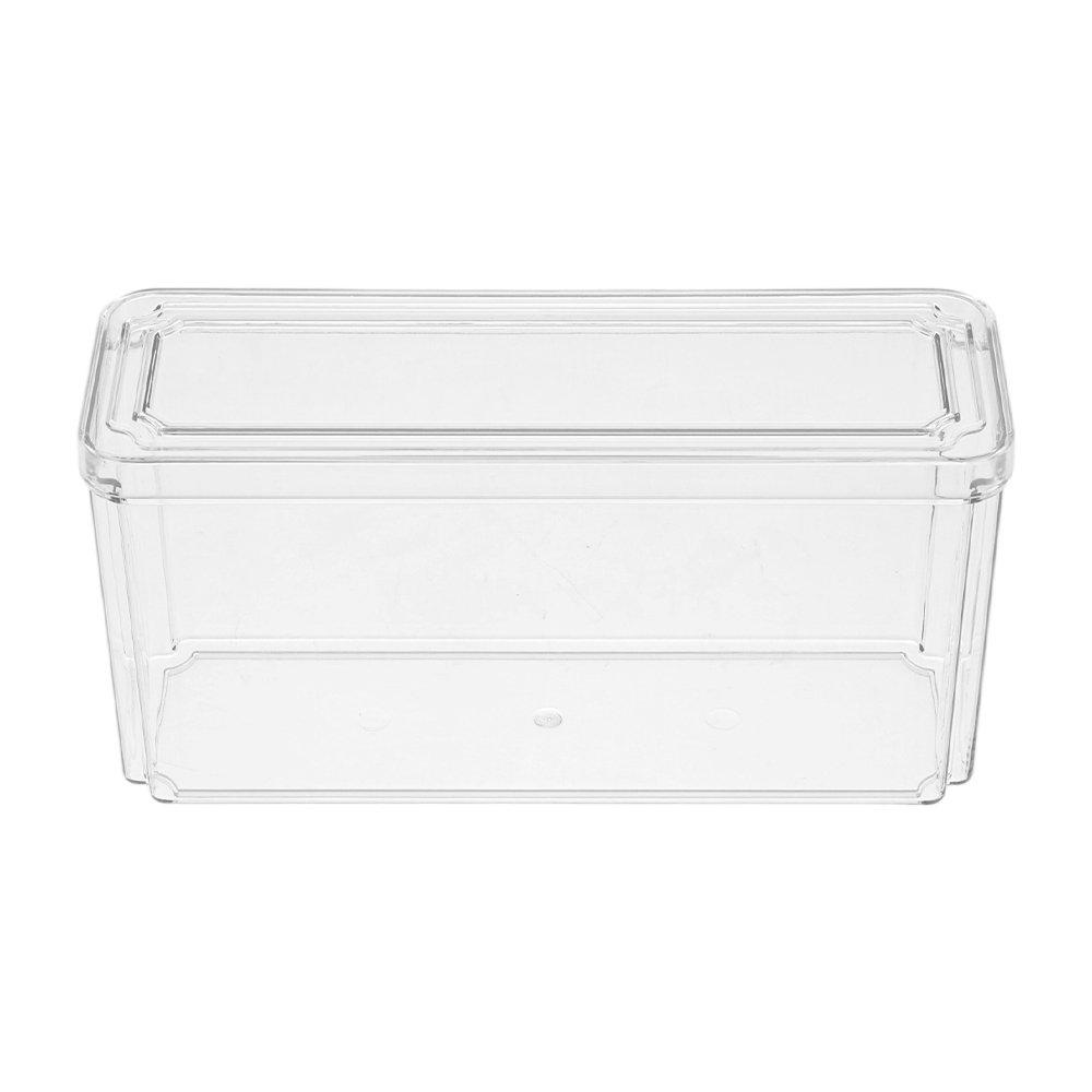 Clear - LIFE IDEAS - 7-Piece Tall Fridge Food Storage Container Set - 4