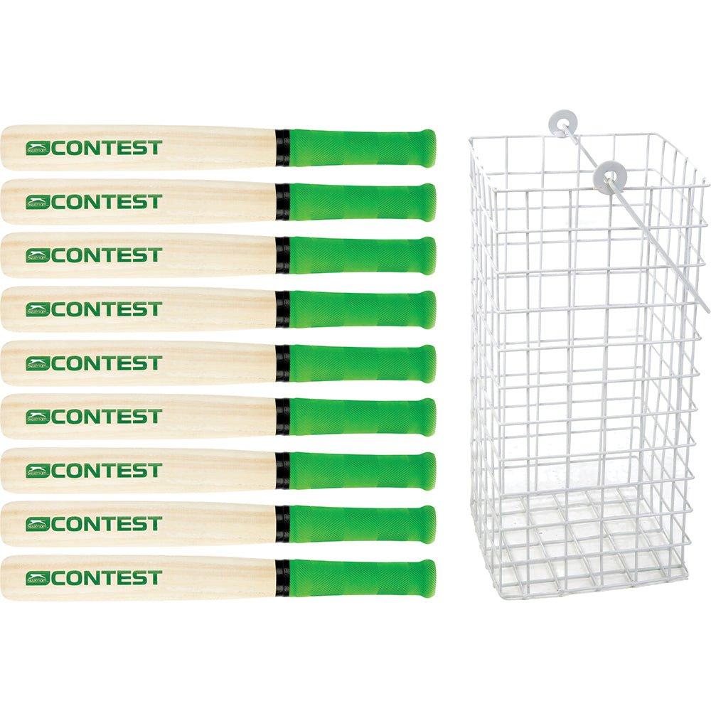 Slazenger  Contest Rounders Bat & Carrier Pack - Neutral