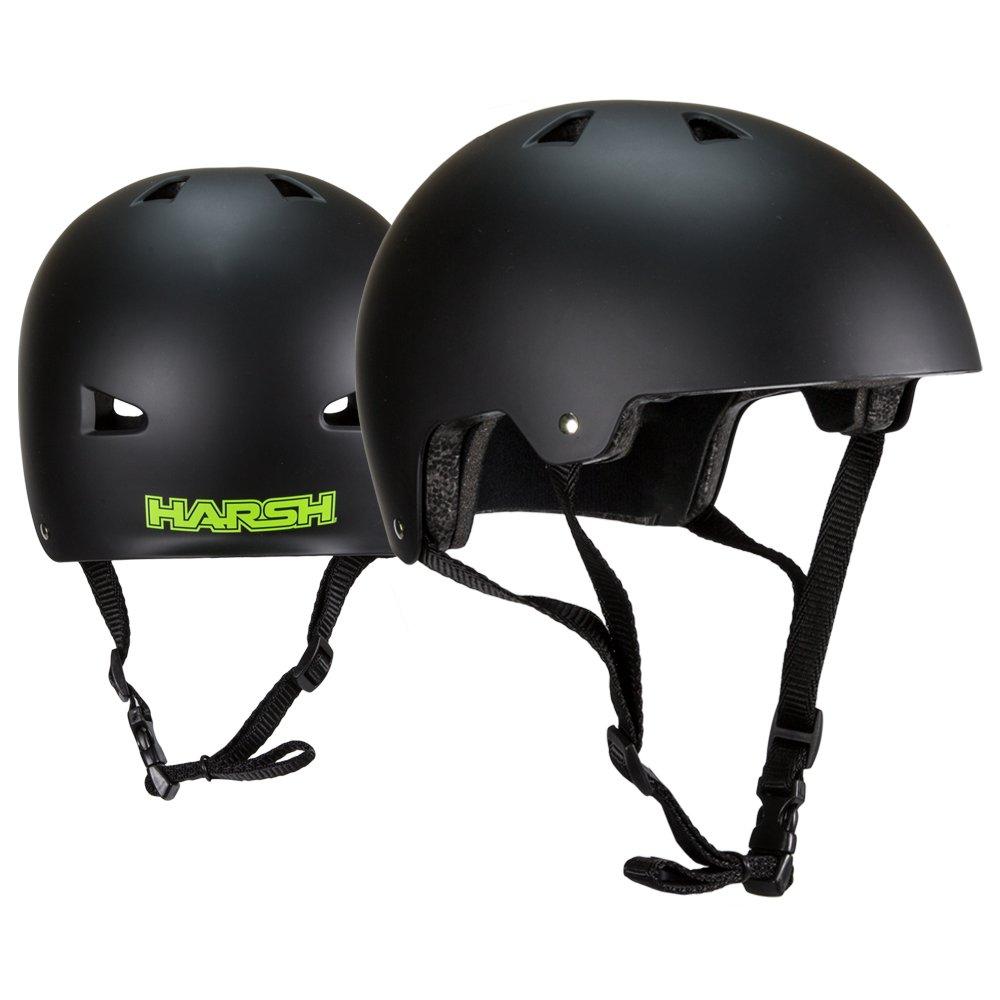 Matt Black - Harsh Protective - HARSH ABS ACTION SPORTS SKATE / SCOOTER HELMET - 2