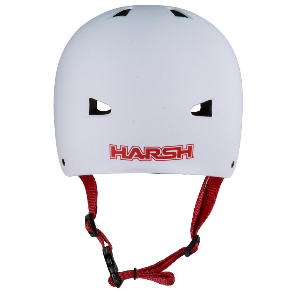 White - Harsh Protective - HARSH ABS ACTION SPORTS SKATE / SCOOTER HELMET - 4