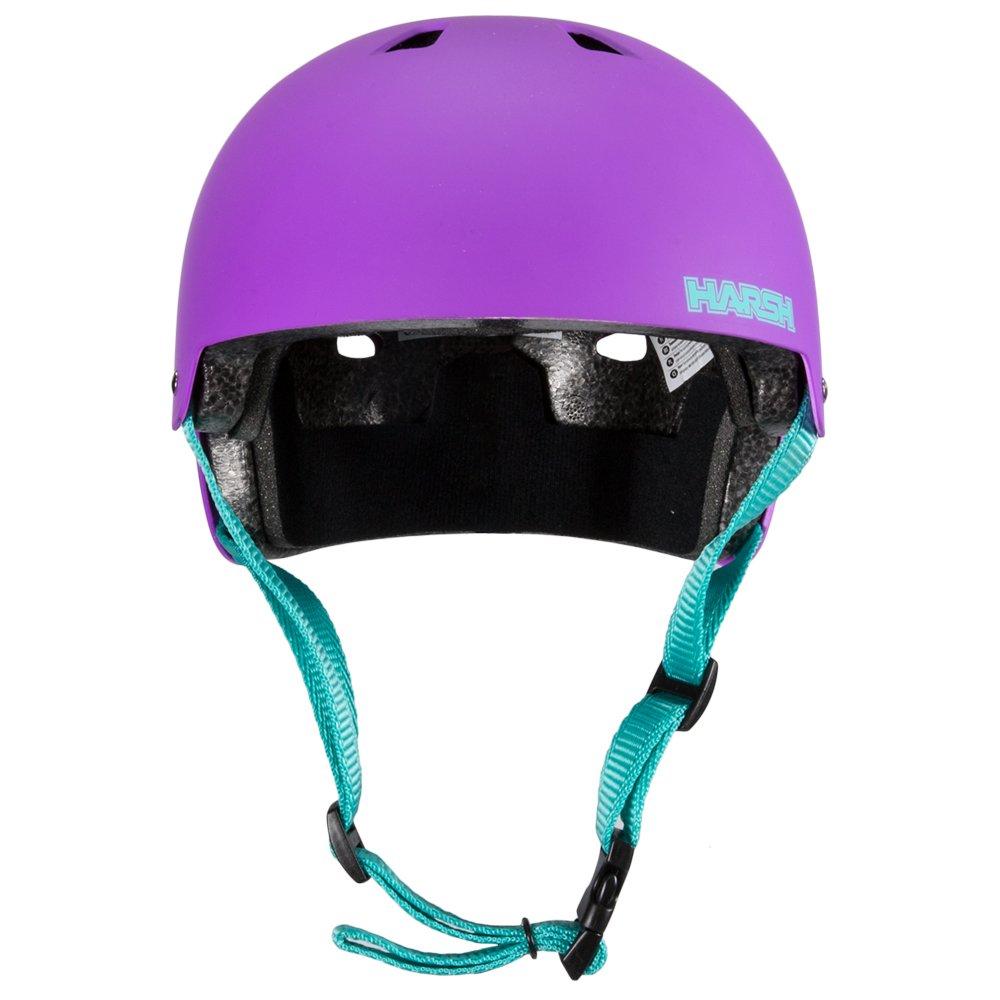 Purple - Harsh Protective - HARSH ABS ACTION SPORTS SKATE / SCOOTER HELMET - 3
