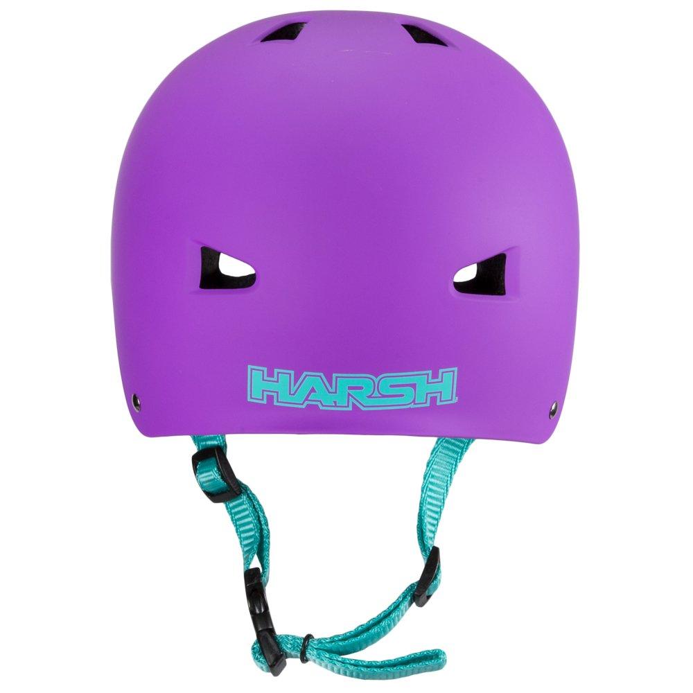 Purple - Harsh Protective - HARSH ABS ACTION SPORTS SKATE / SCOOTER HELMET - 4