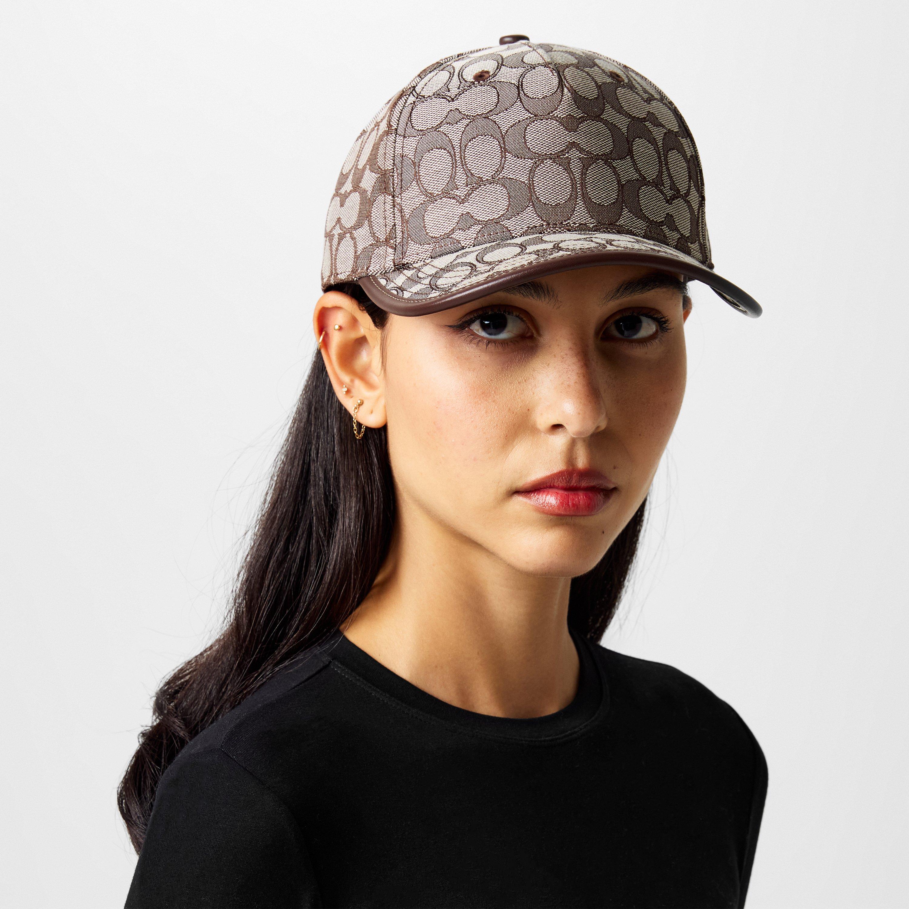 Coach | COACH SIGNATURE C JACQUARD BASEBALL HAT | Baseball Caps