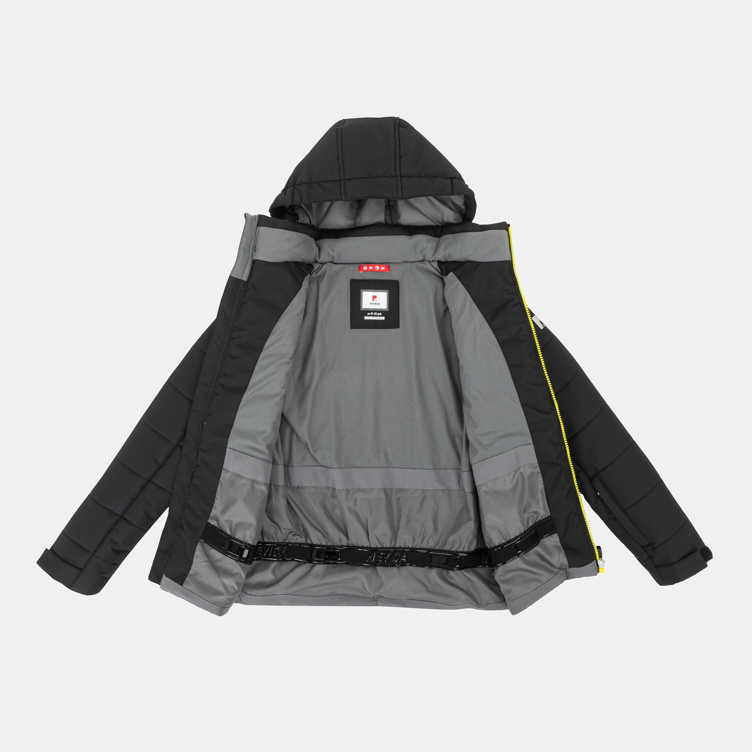 Preto - Nevica - Moritz Windproof DWR Detachable Hood Ski Jacket - 3