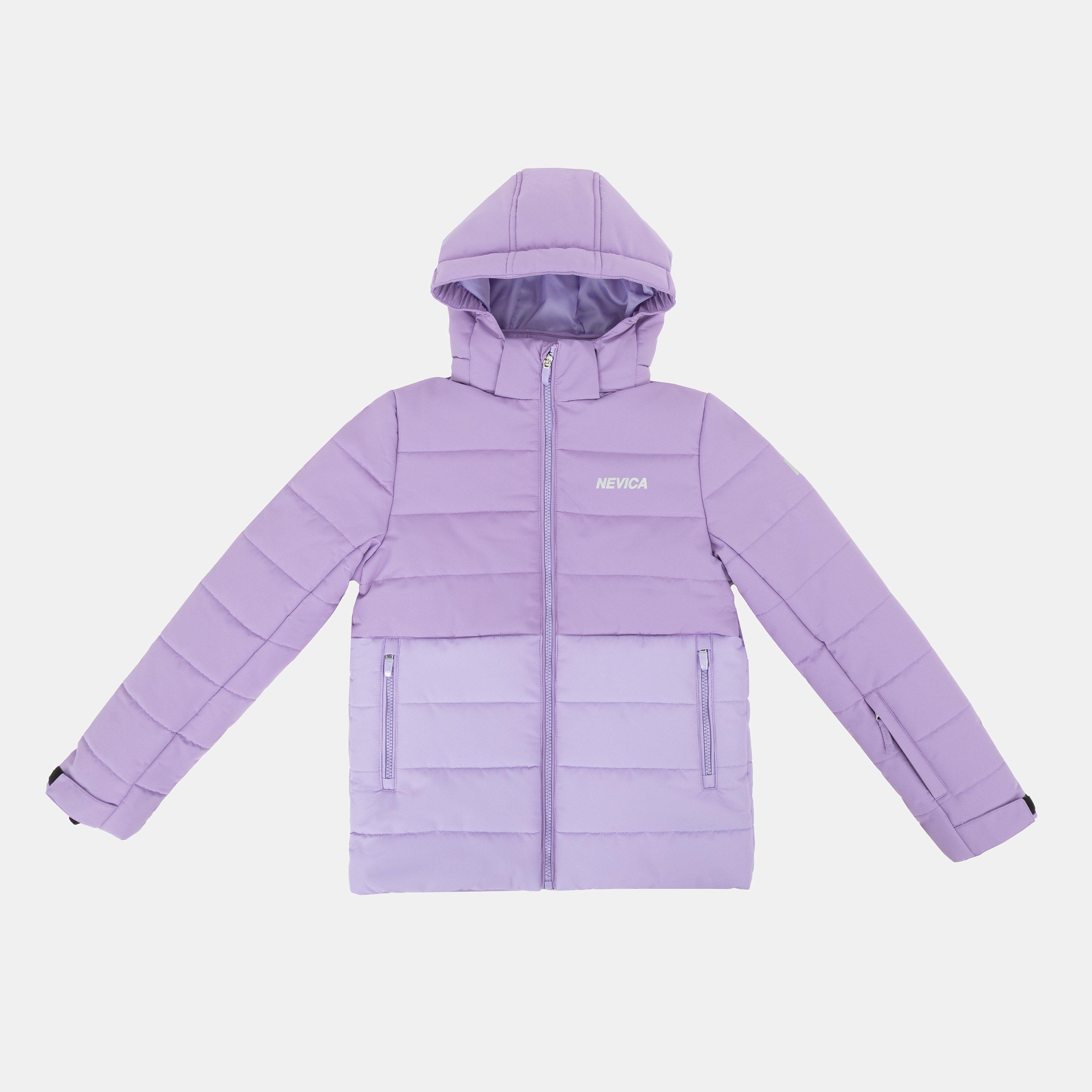 Nevica  Kids Juniors' Moritz Windproof Dwr Detachable Hood Ski Jacket - Lilac - 11-12 (L)