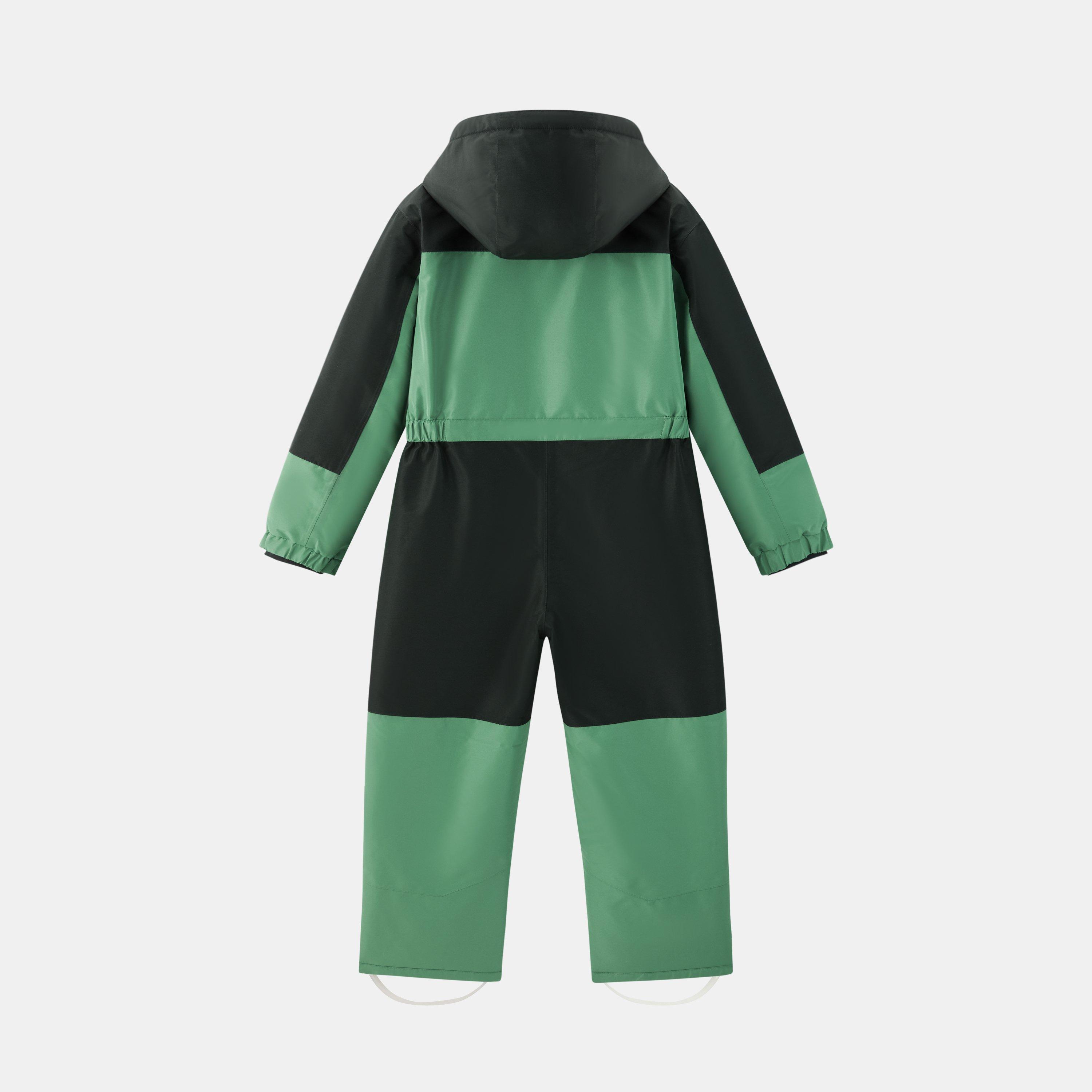 Grün/Schwarz - Campri - Kids Raise Waterproof Windproof Microfleece Ski Suit - 2