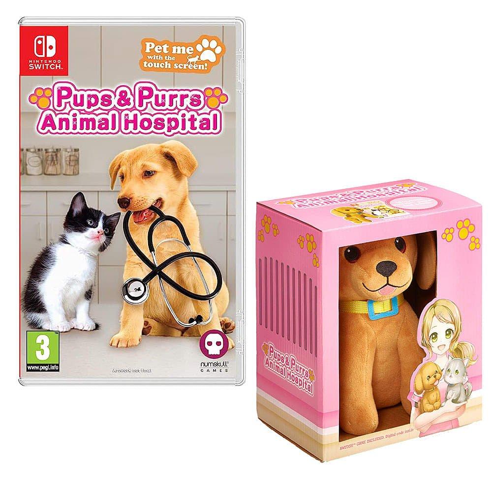Nintendo Switch - Numskull - Pups and Purrs Animal Hospital + DOG Plush
