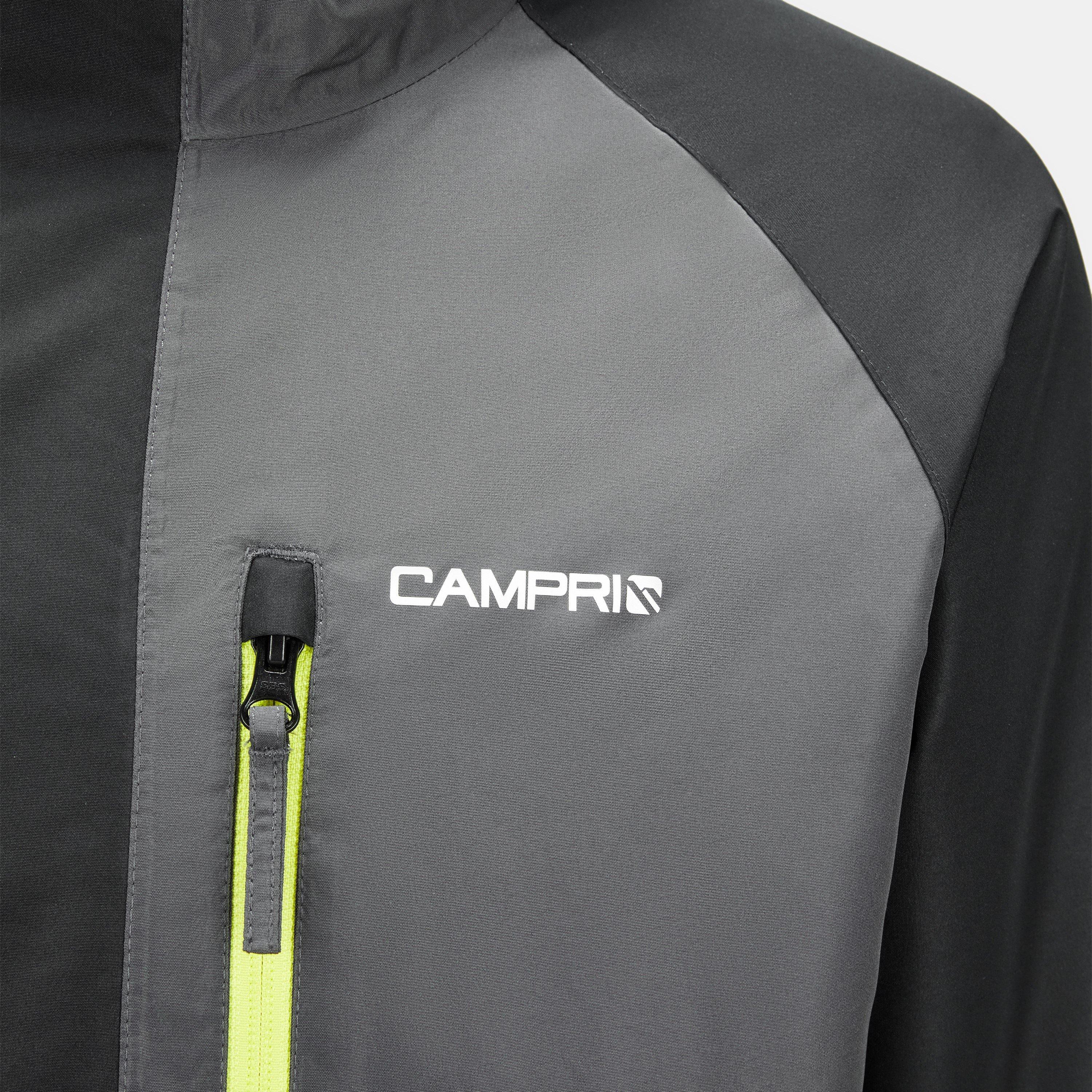 Zwart - Campri - Raise Waterproof Breathable Hooded Ski Jacket - 4