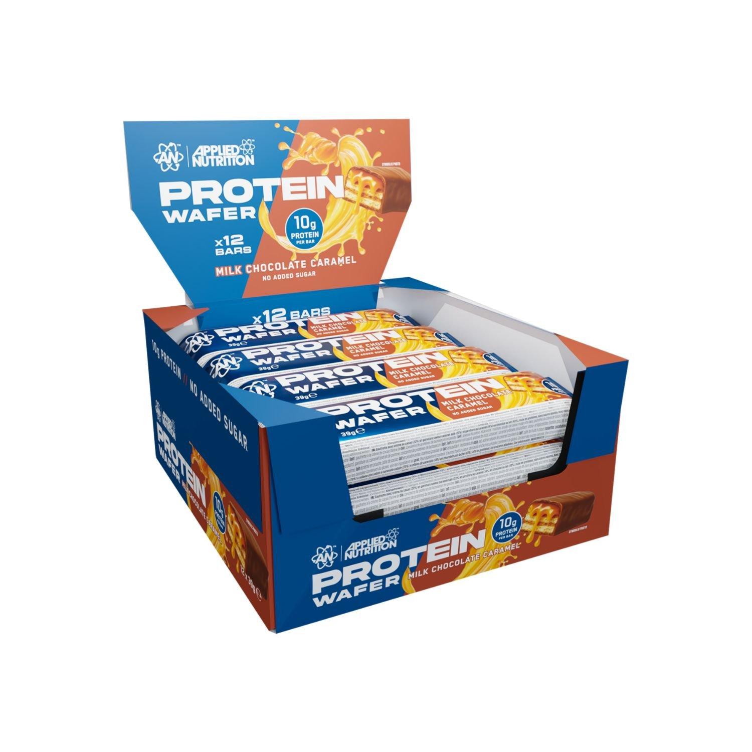Milk Chocolate - Applied Nutrition - Applied Nutrition: Protein Wafer Bars (12 x 39g) - 1