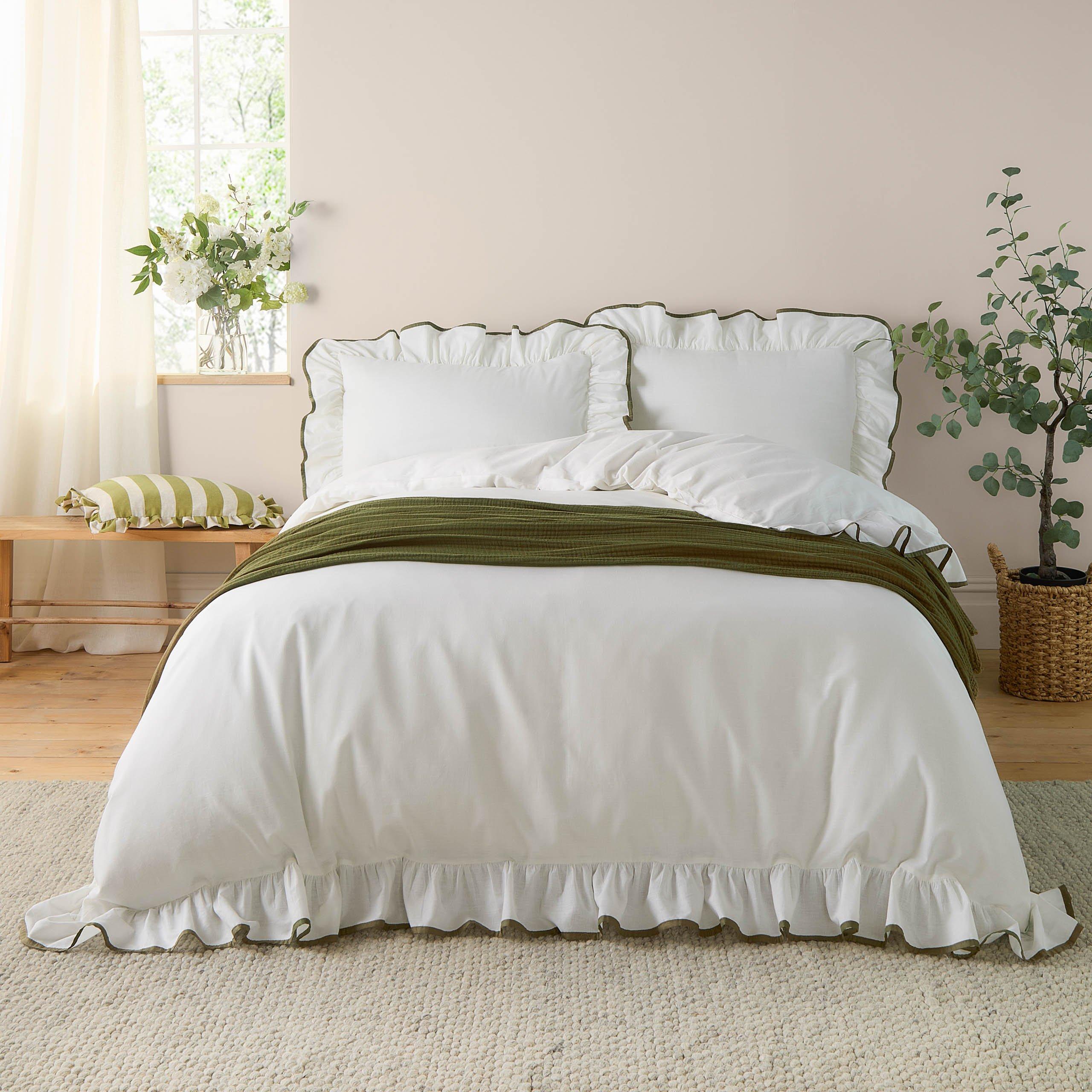 Olive - Wylder - Blousey Cotton Ruffle Duvet Set - 2